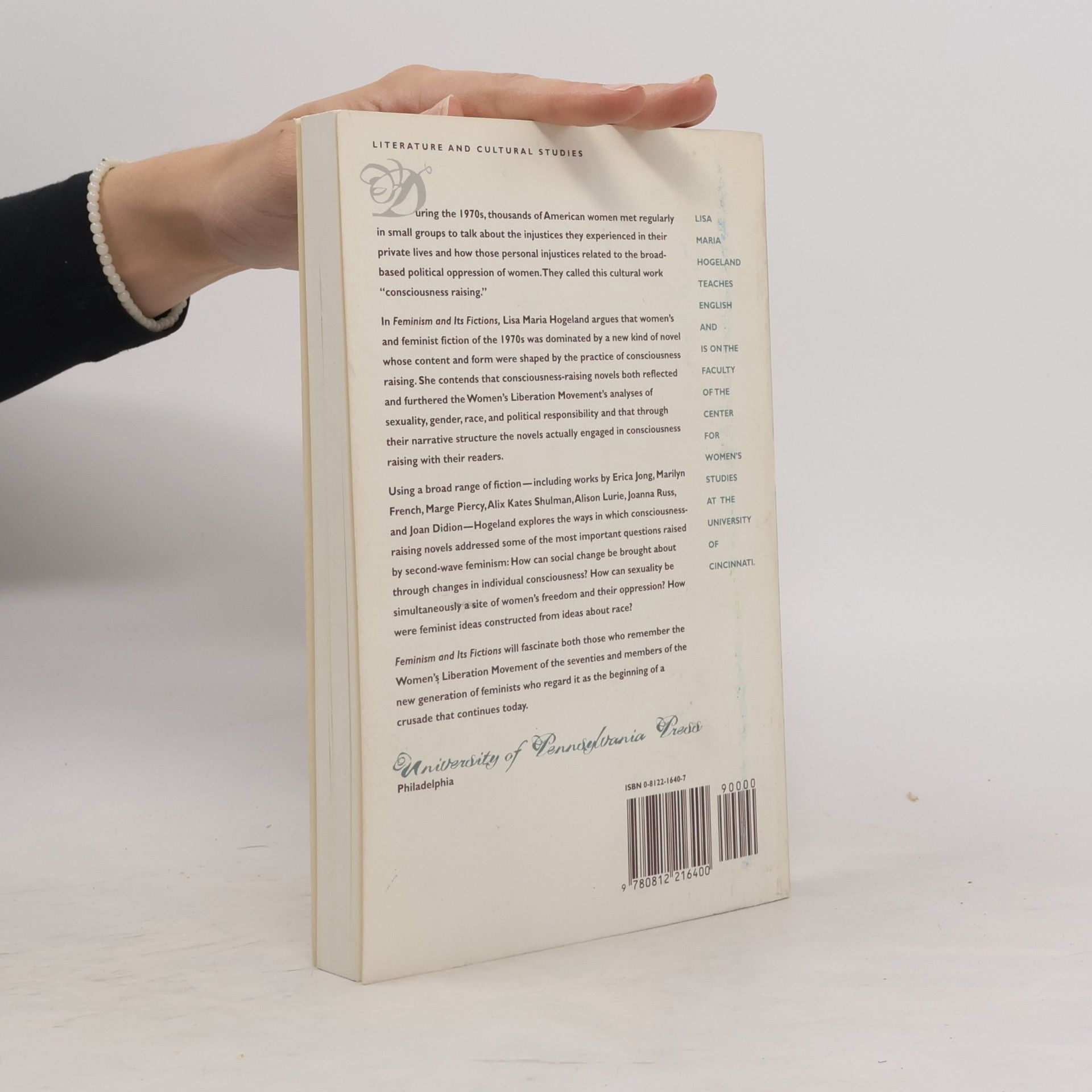 Lisa Maria Hogeland Feminism and Its Fictions