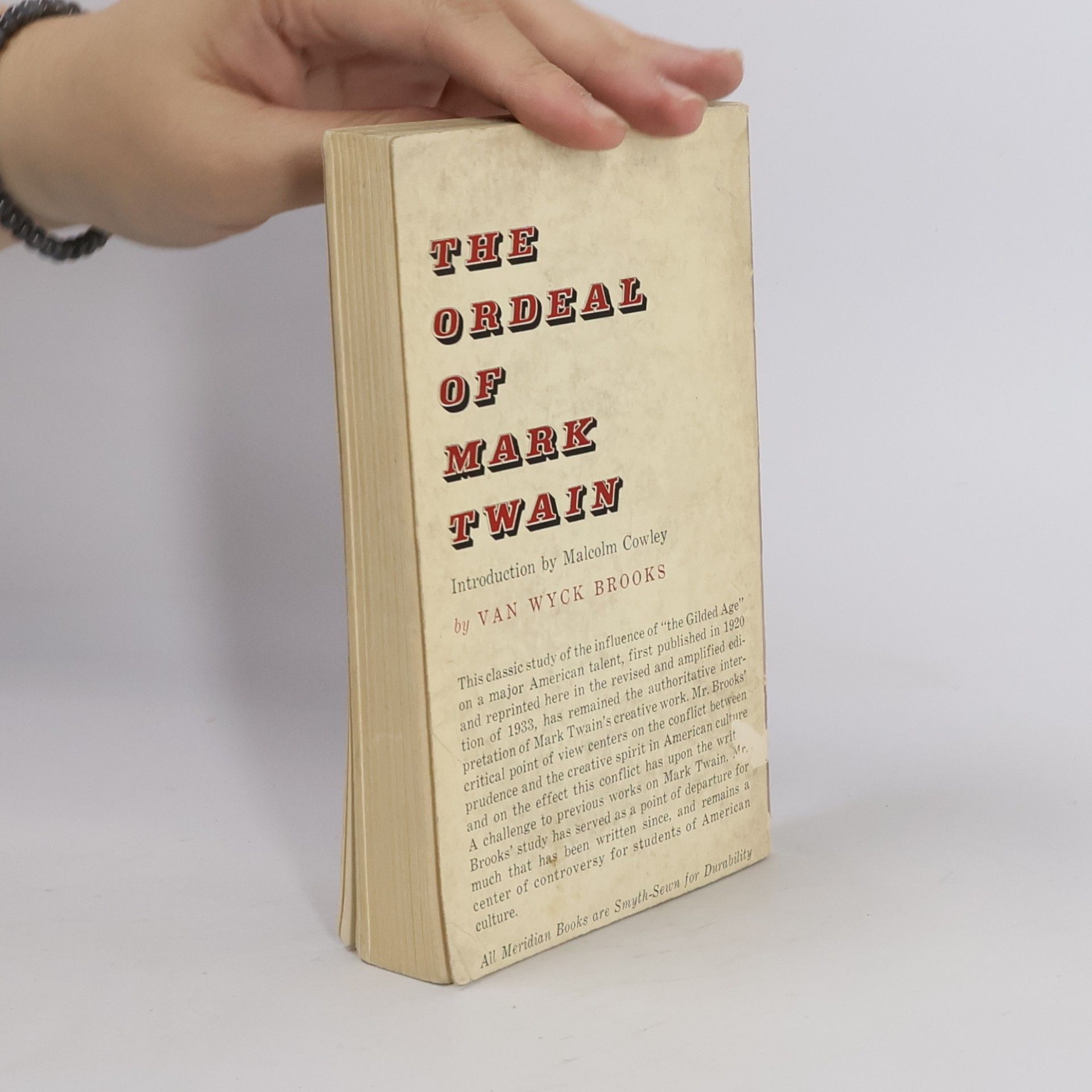 Van Wyck Brooks  The Ordeal of Mark Twain