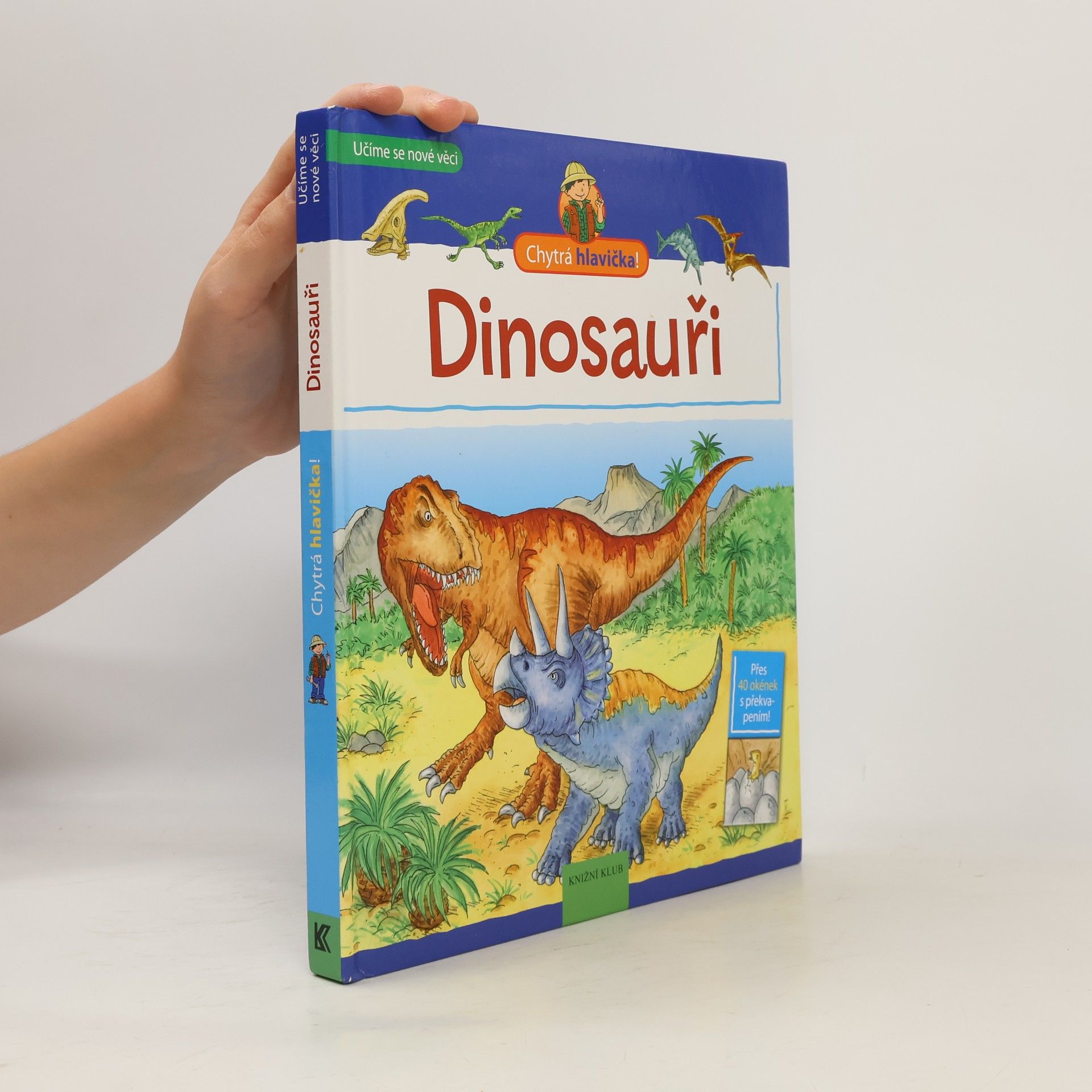Chytrá hlavička: Dinosauři (otevírací okénka)