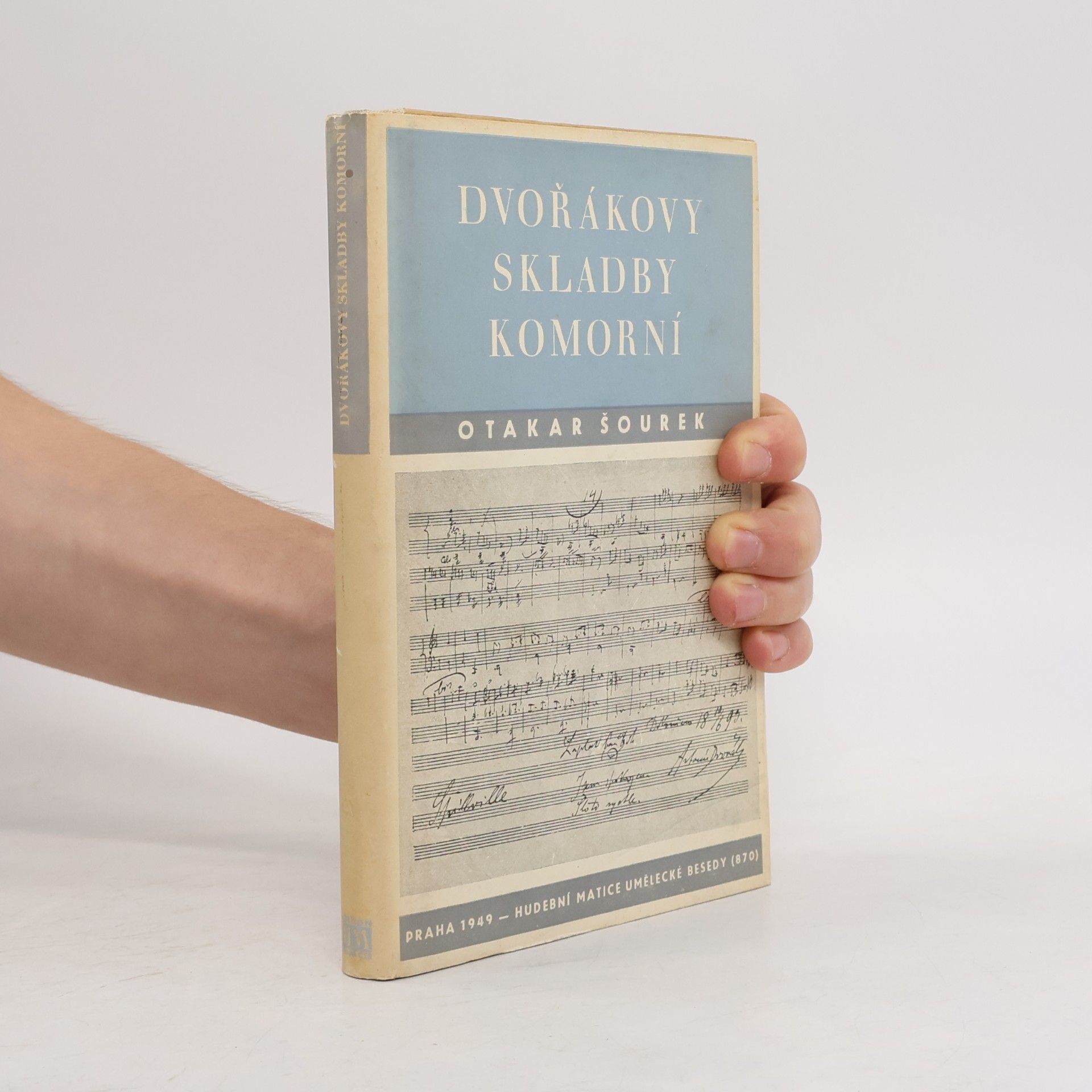 Otakar Šourek Dvořákovy skladby komorní