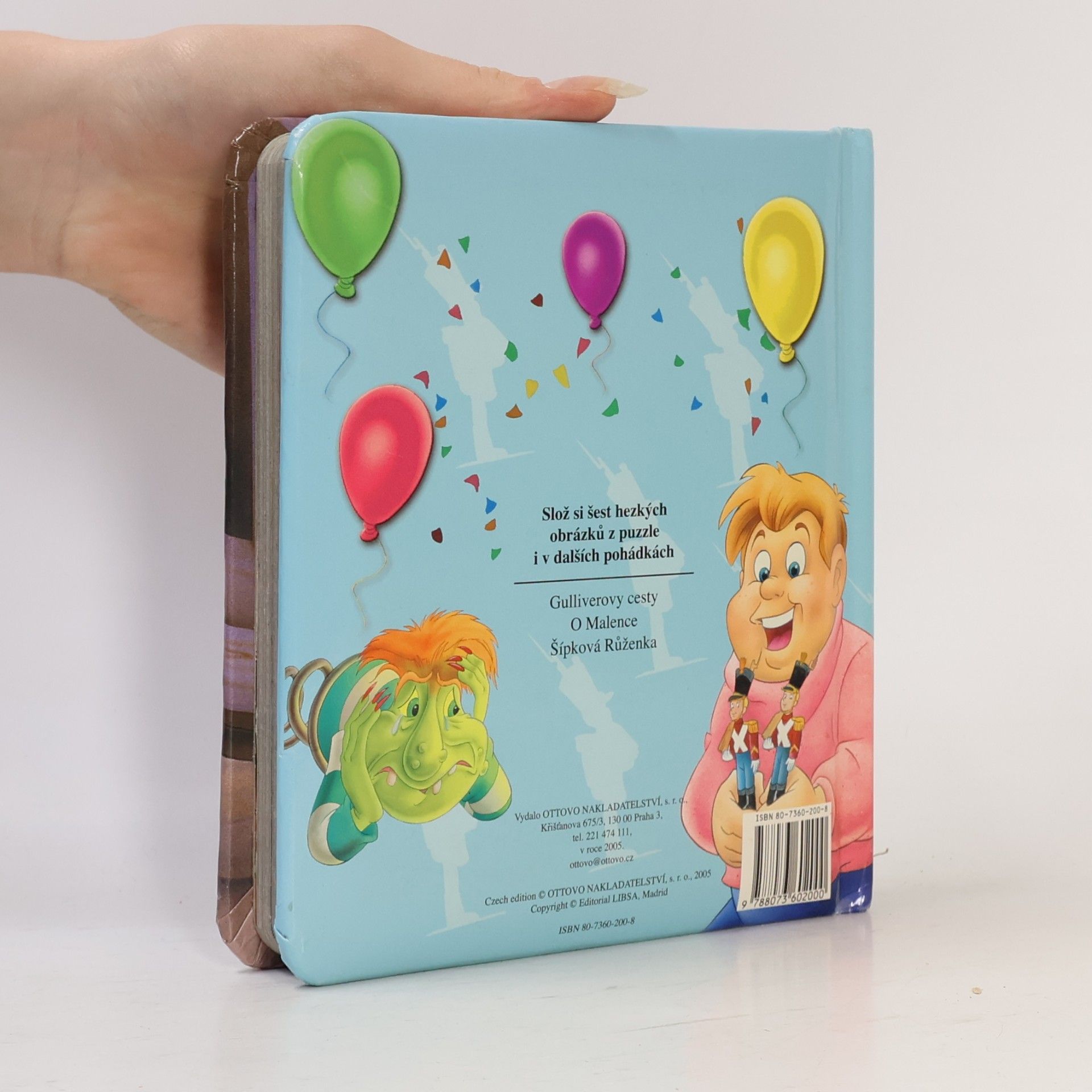 Kolektiv autorů Cínový vojáček : pohádka s puzzle