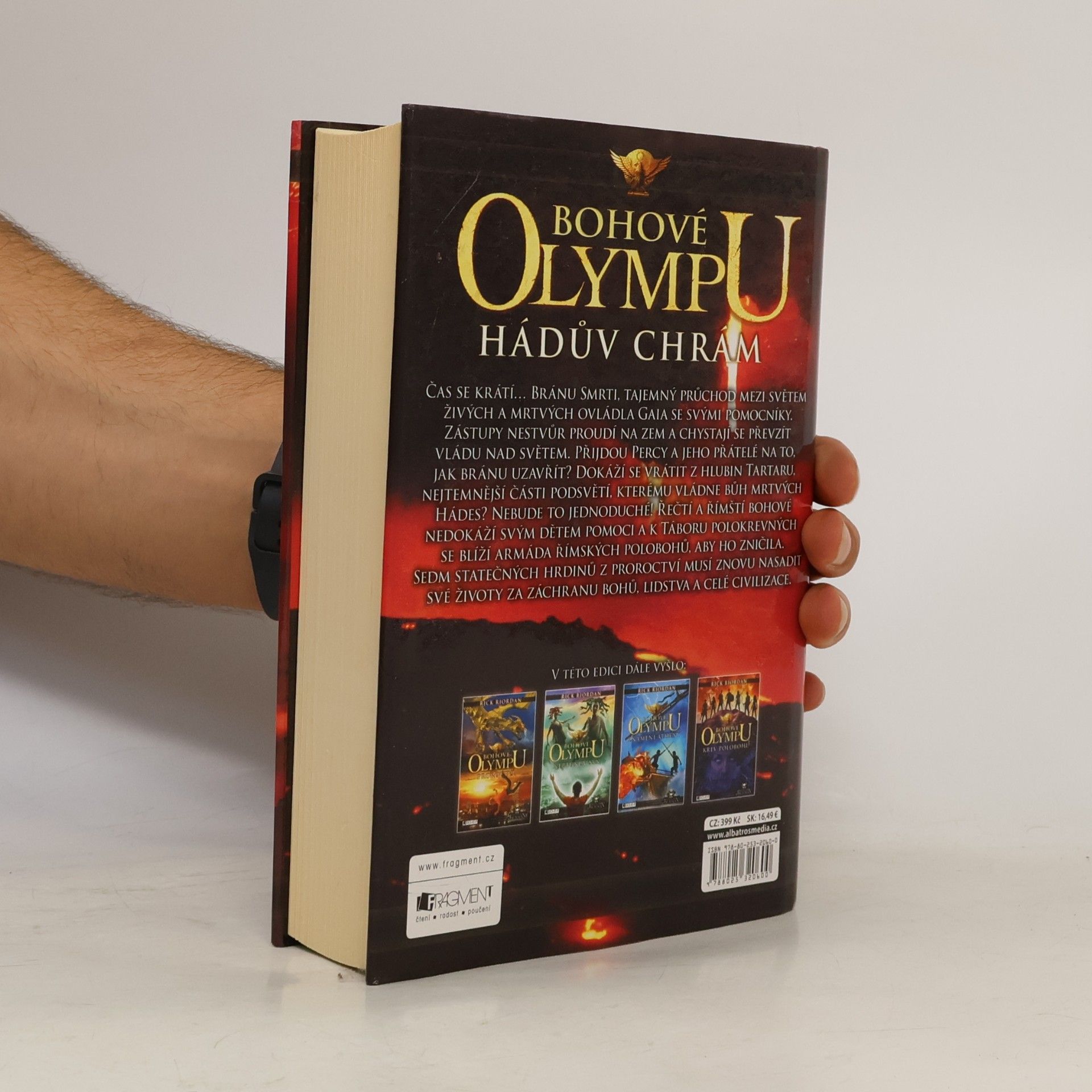 Rick Riordan Bohové Olympu. Hádův chrám