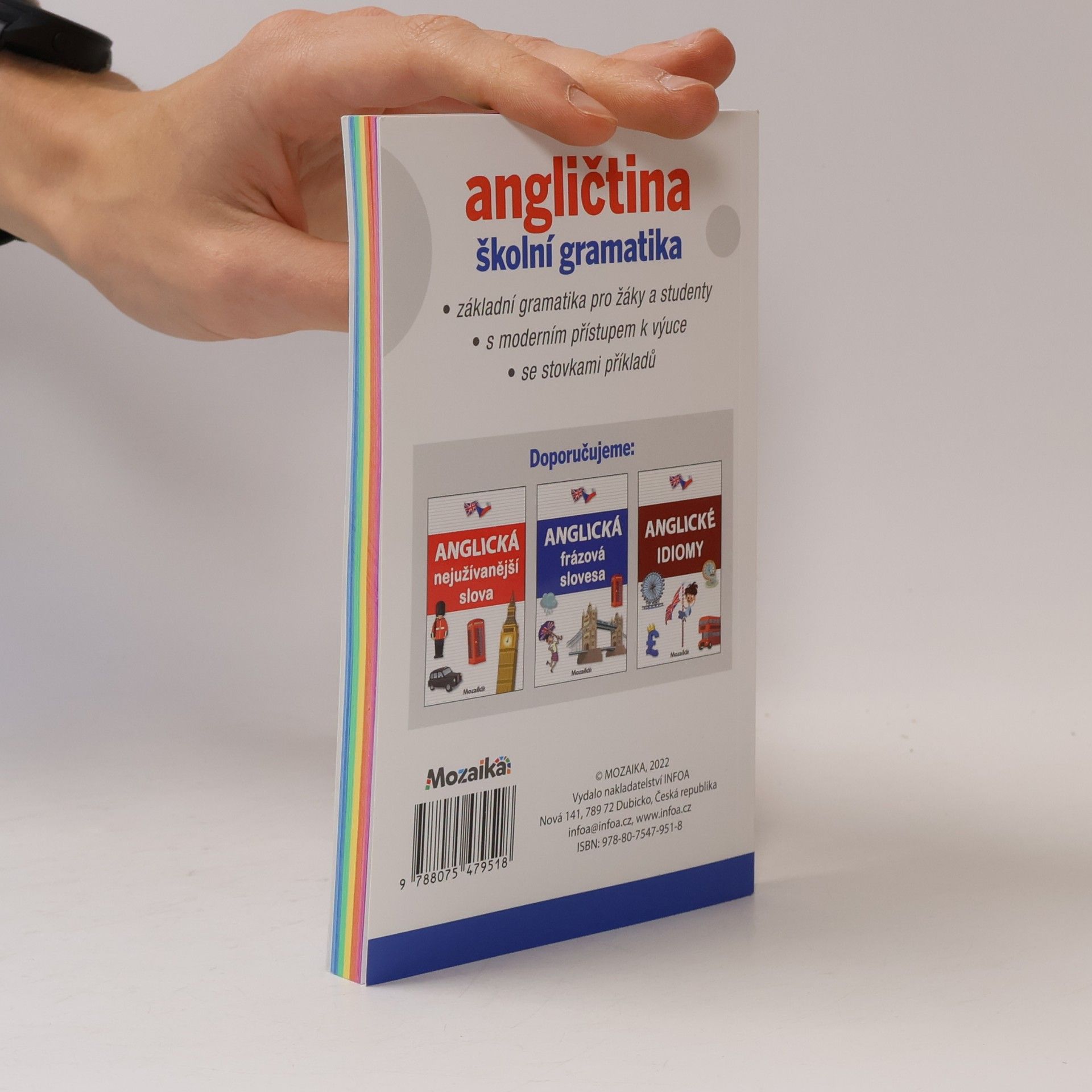Autorenkollektiv Angličtina: školní gramatika