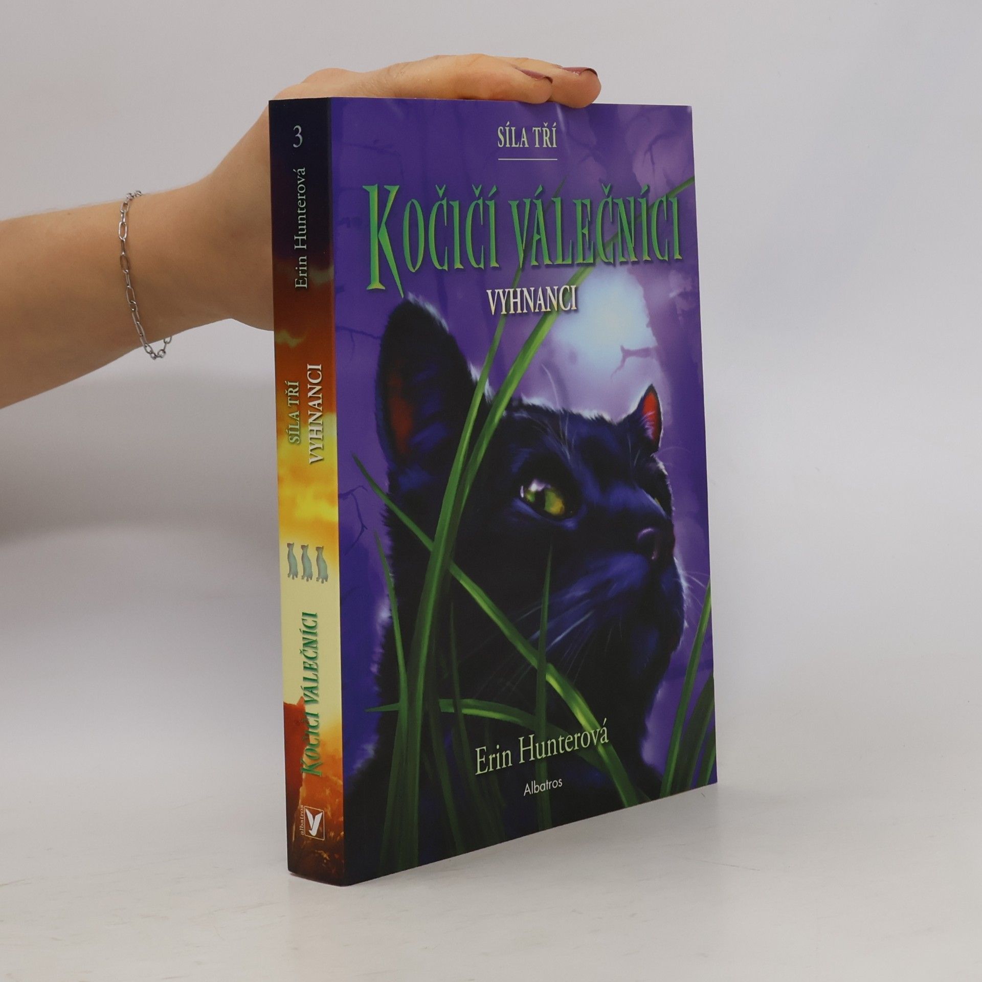Erin Hunter Kočičí válečníci: Síla tří (3) – Vyhnanci