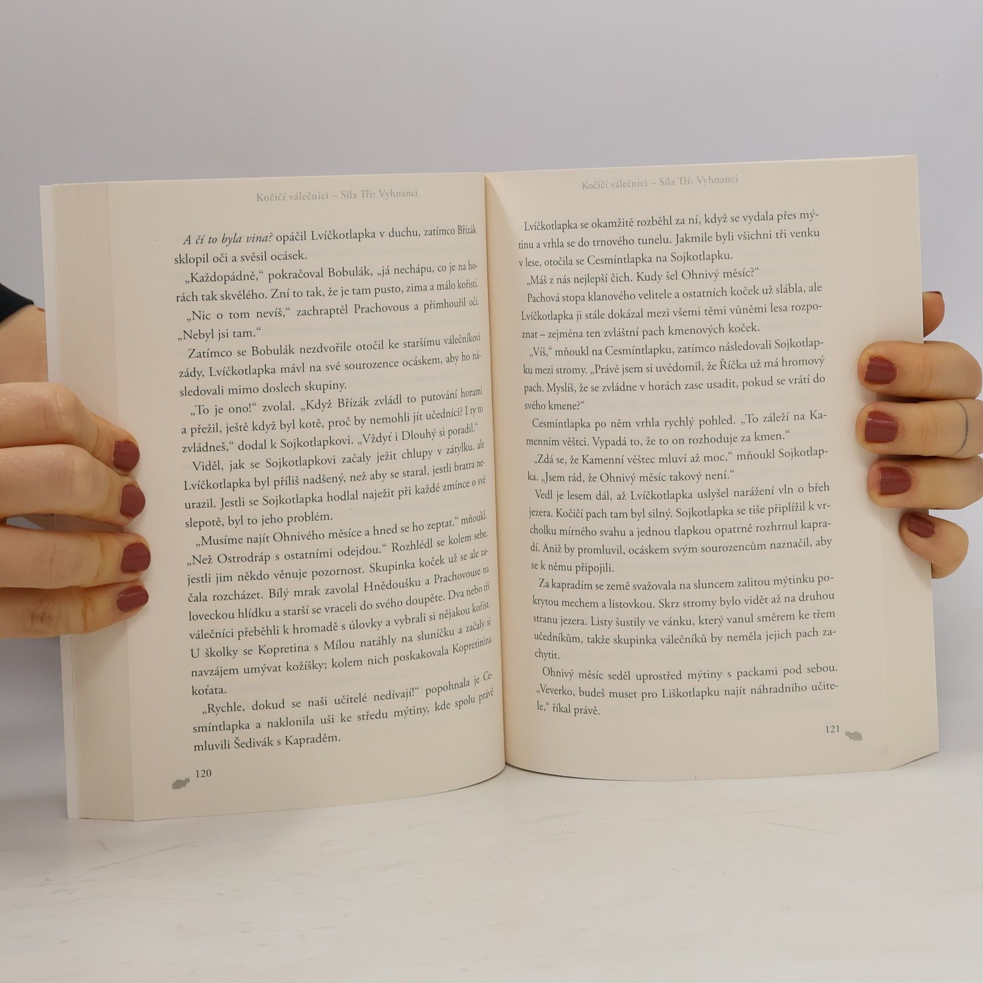 Erin Hunter Kočičí válečníci: Síla tří (3) – Vyhnanci