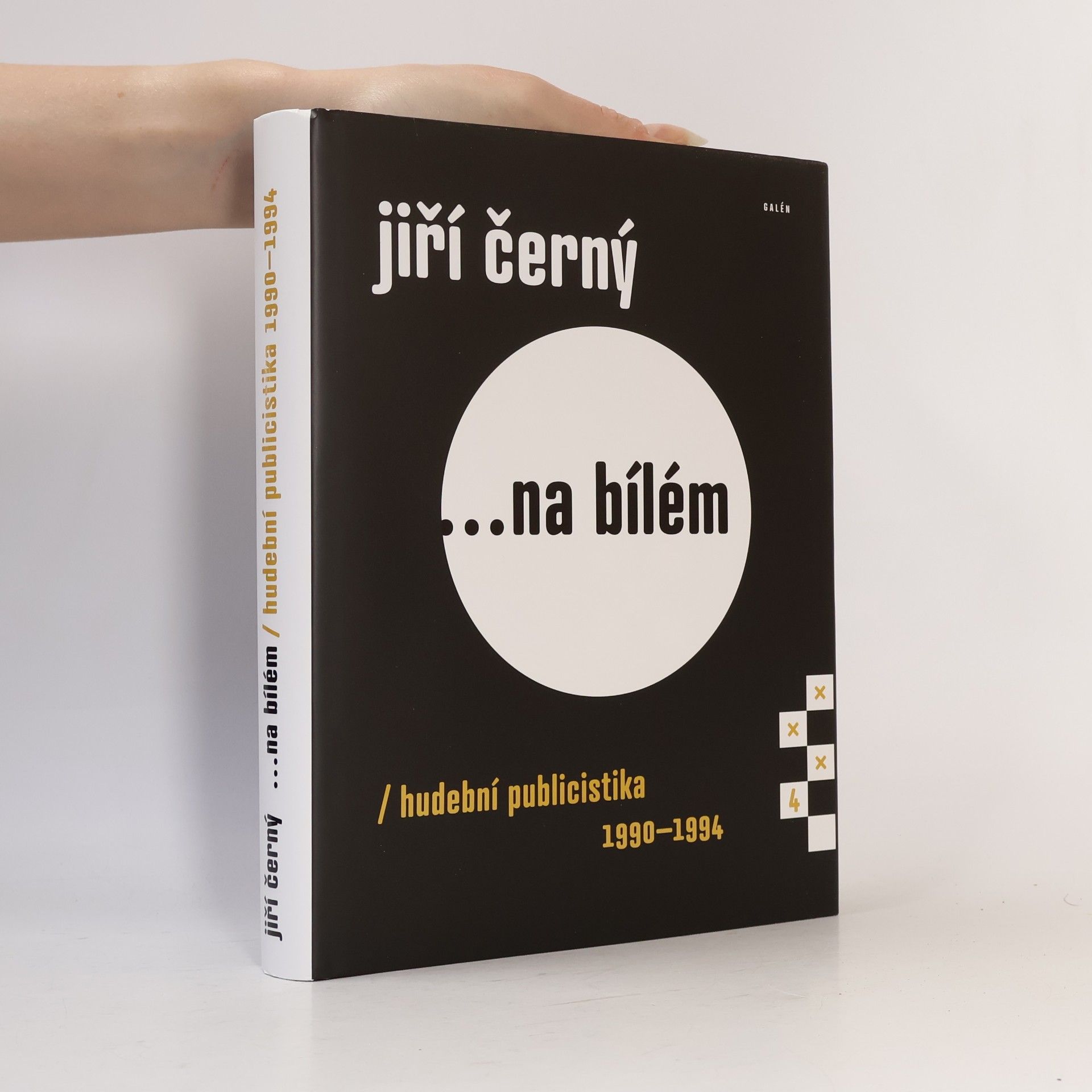 Lubomír Houdek Jiří Černý ...na bílém 4. Hudební publicistika 1990-1994