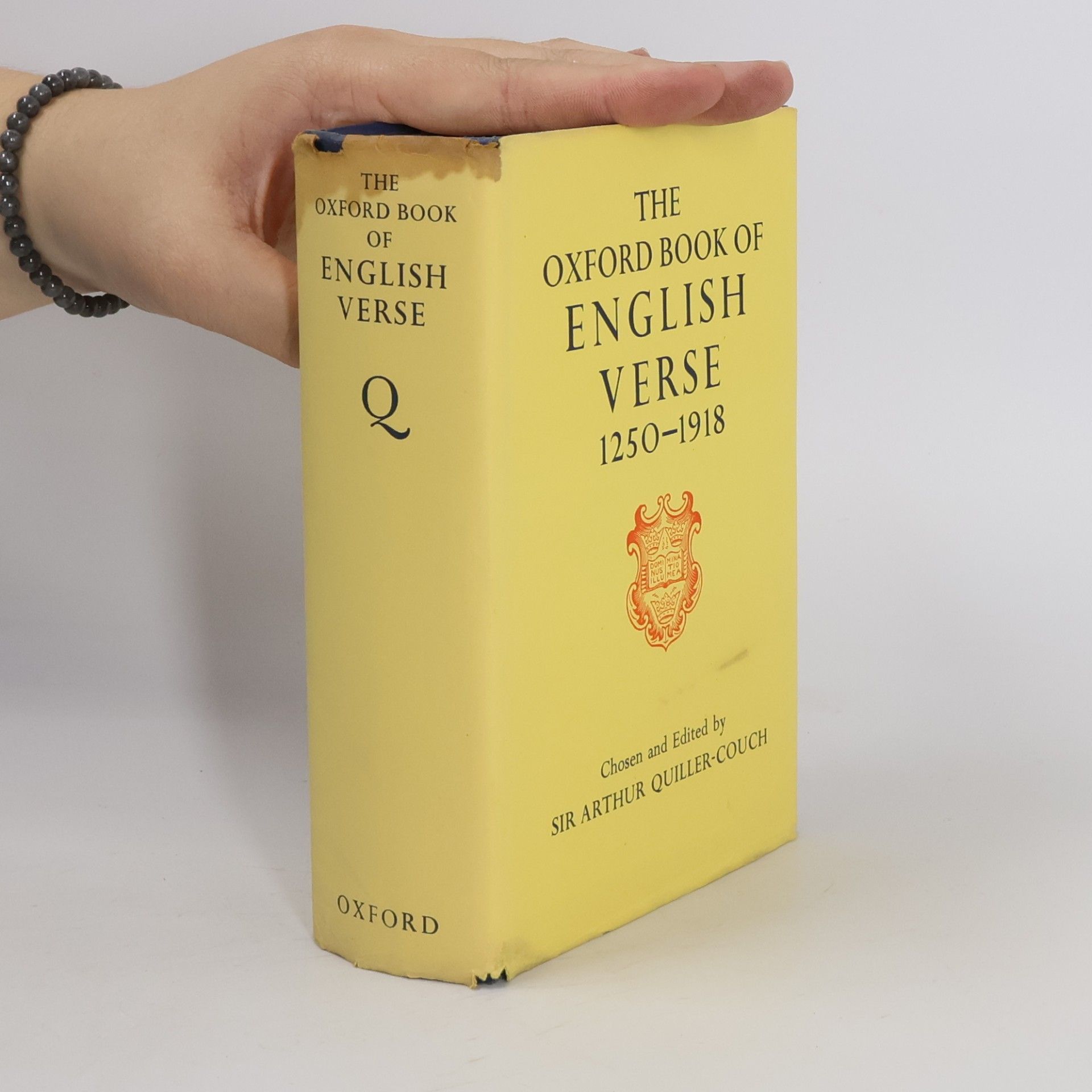 The Oxford Book of English Verse, 1250-1918