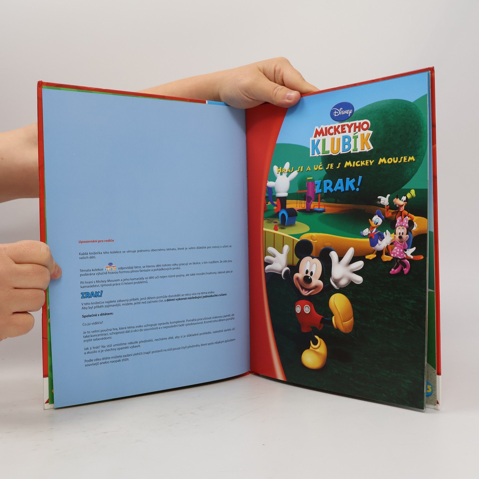 Various authors Mickeyho klubík. Hraj si a uč se s Mickey Mousem 16. Zrak!