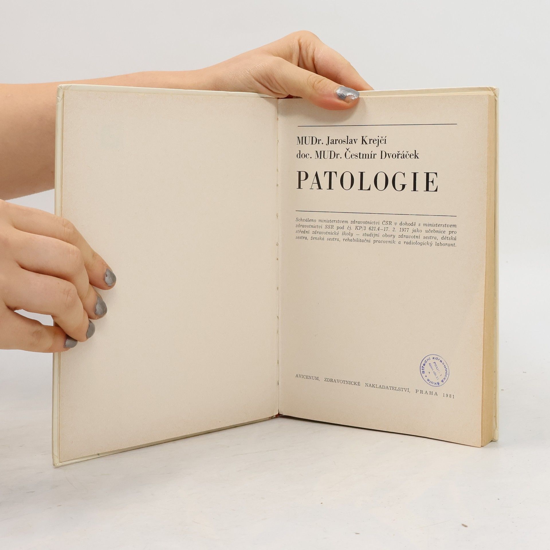 Jaroslav Krejčí Patologie