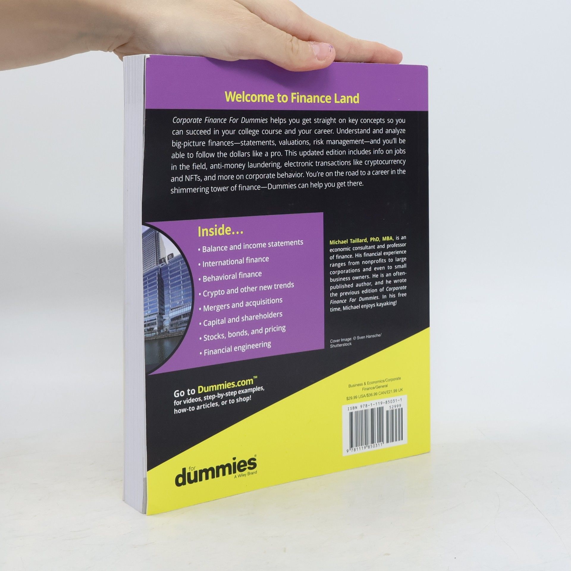 Michael Taillard Corporate Finance For Dummies