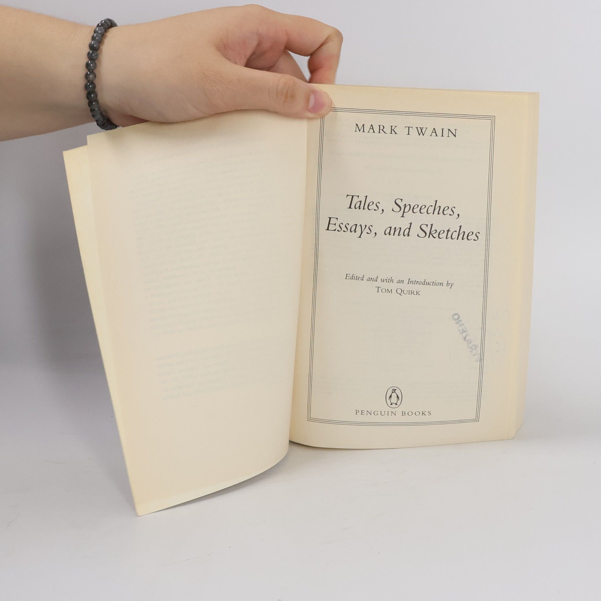 Mark Twain Penguin Classics: Tales, Speeches, Essays, and Sketches
