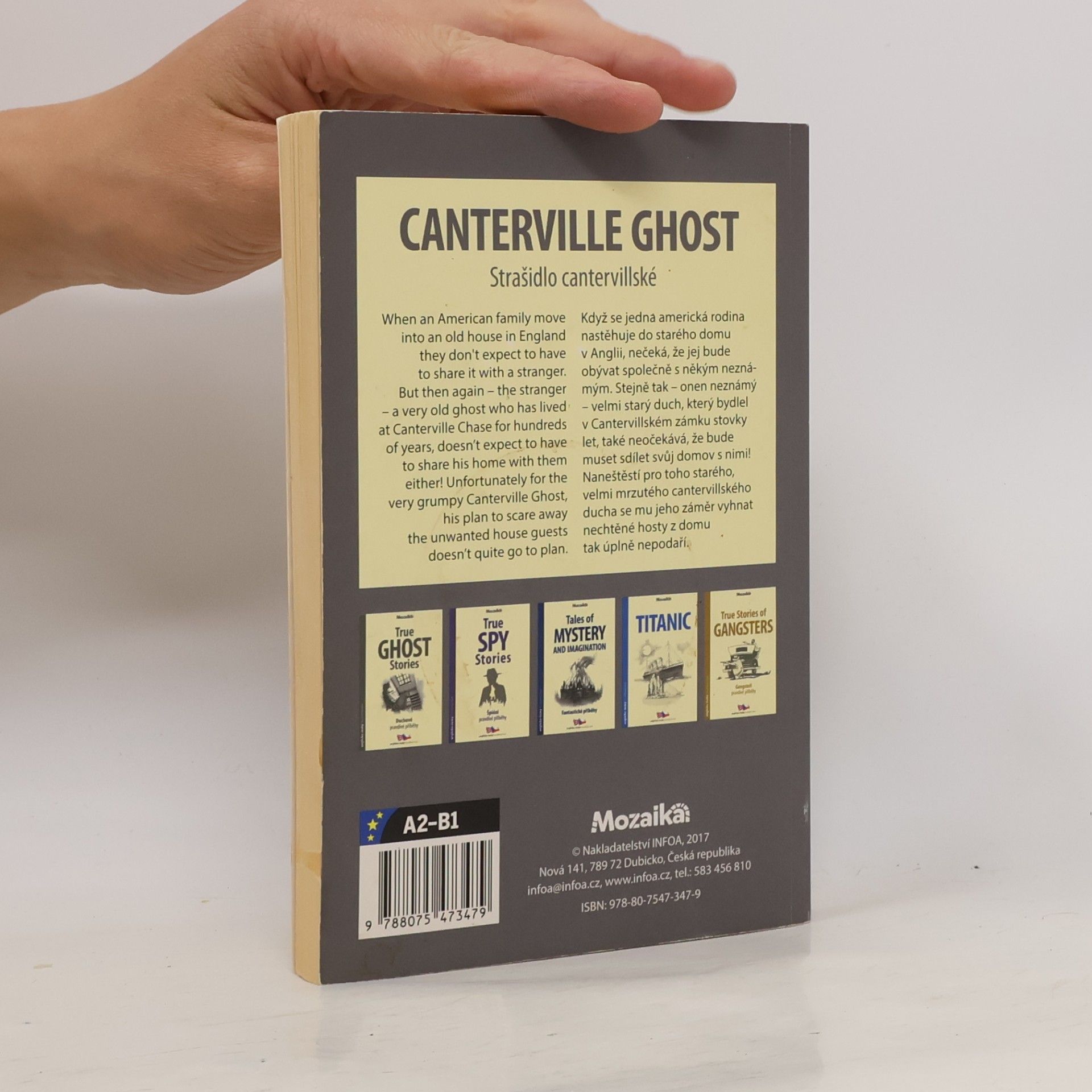 Oscar Wilde Canterville Ghost - Strašidlo cantervillské : podle příběhu Oscara Wildea