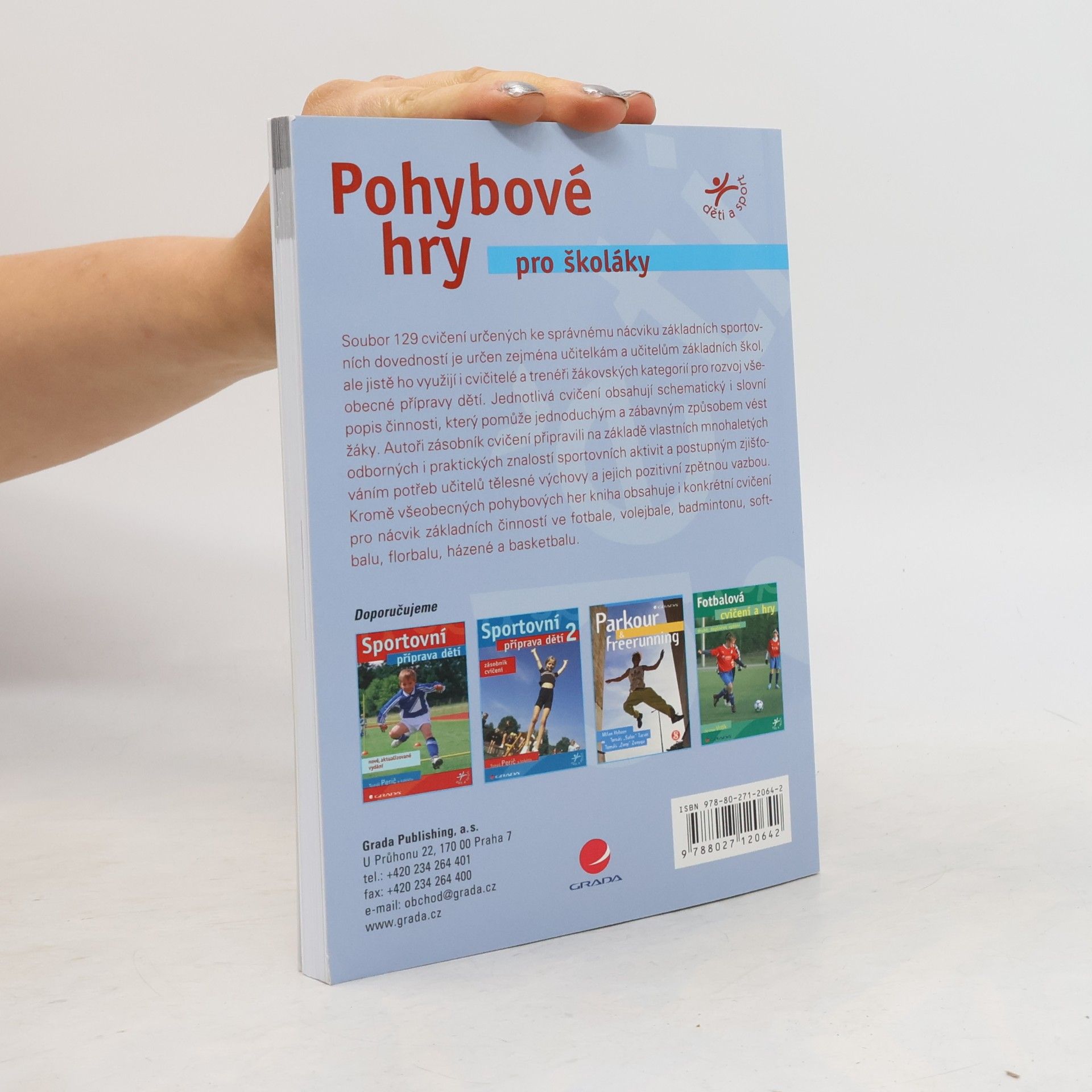 Ivan Pokorný Pohybové hry pro školáky