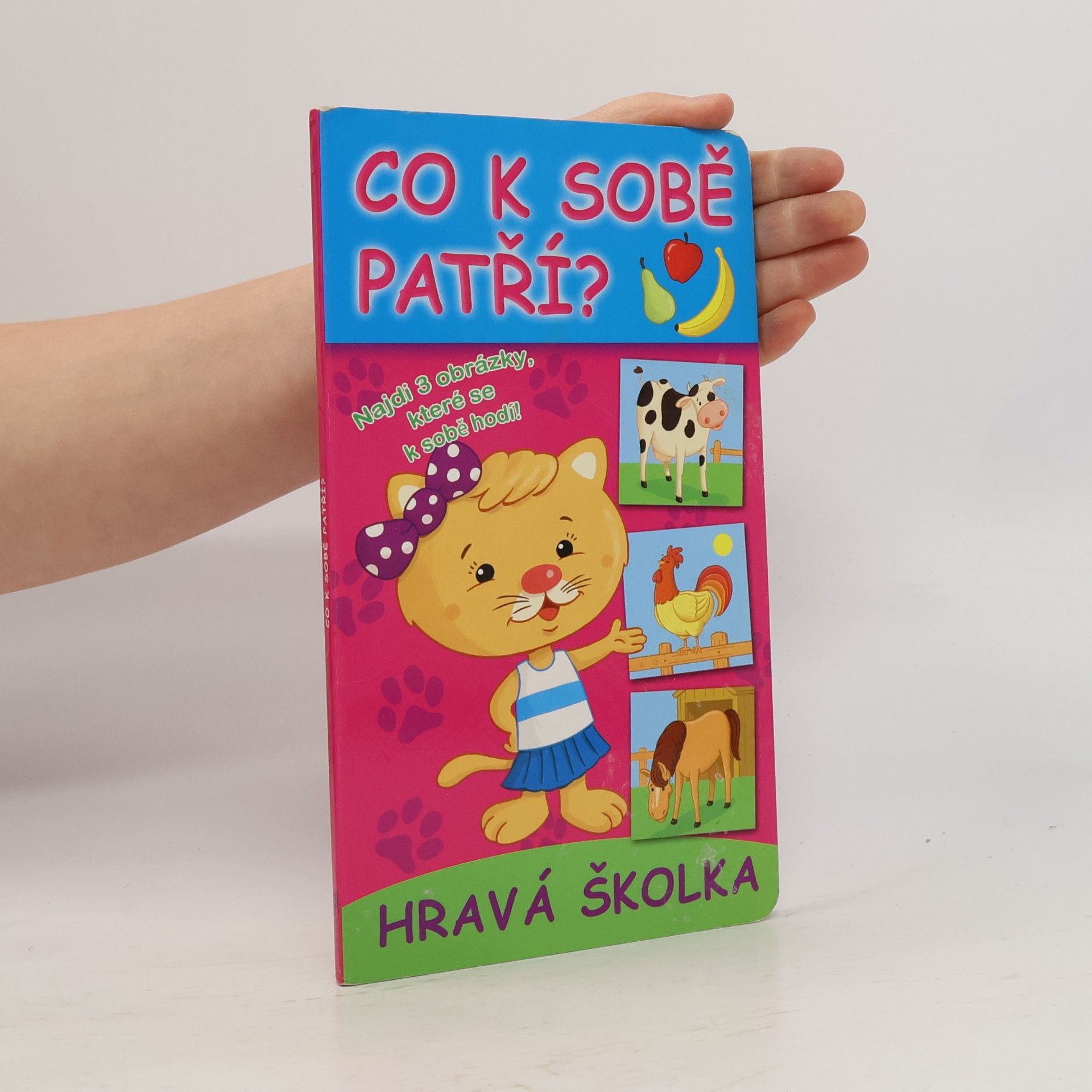 Peisertová Alena Co k sobě patří? : najdi 3 obrázky, které se k sobě hodí!