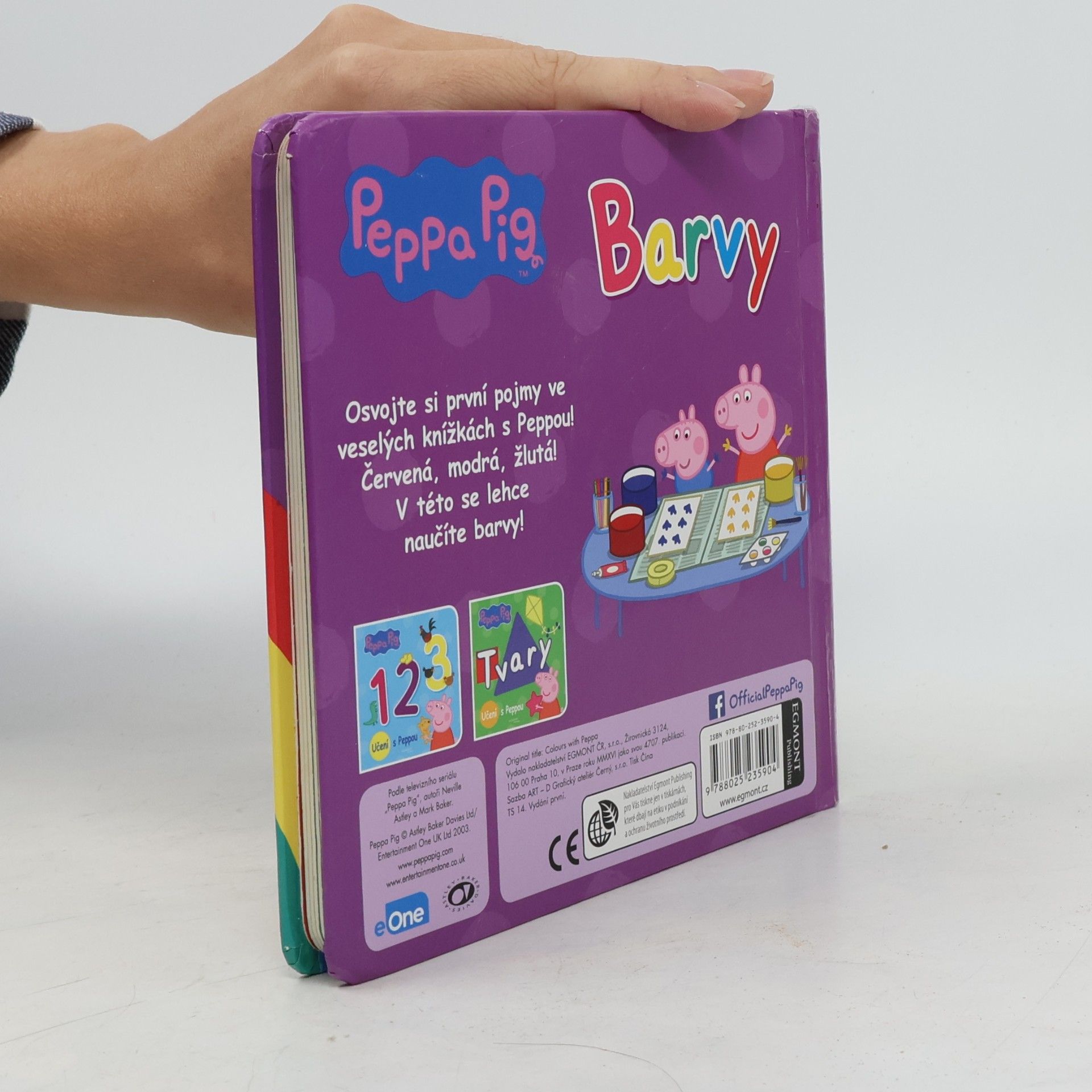 Kolektiv autorů Barvy Peppa Pig - barvy