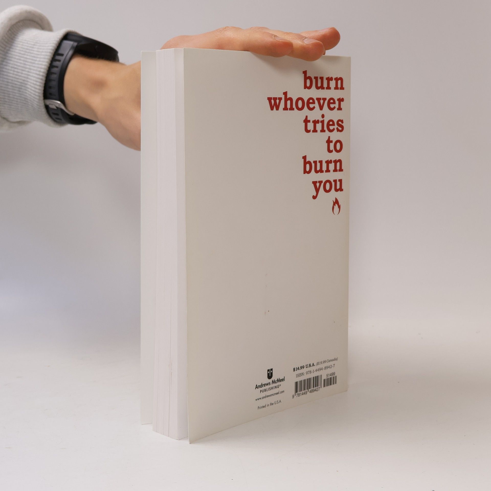 Amanda Lovelace The witch doesn't burn in this one