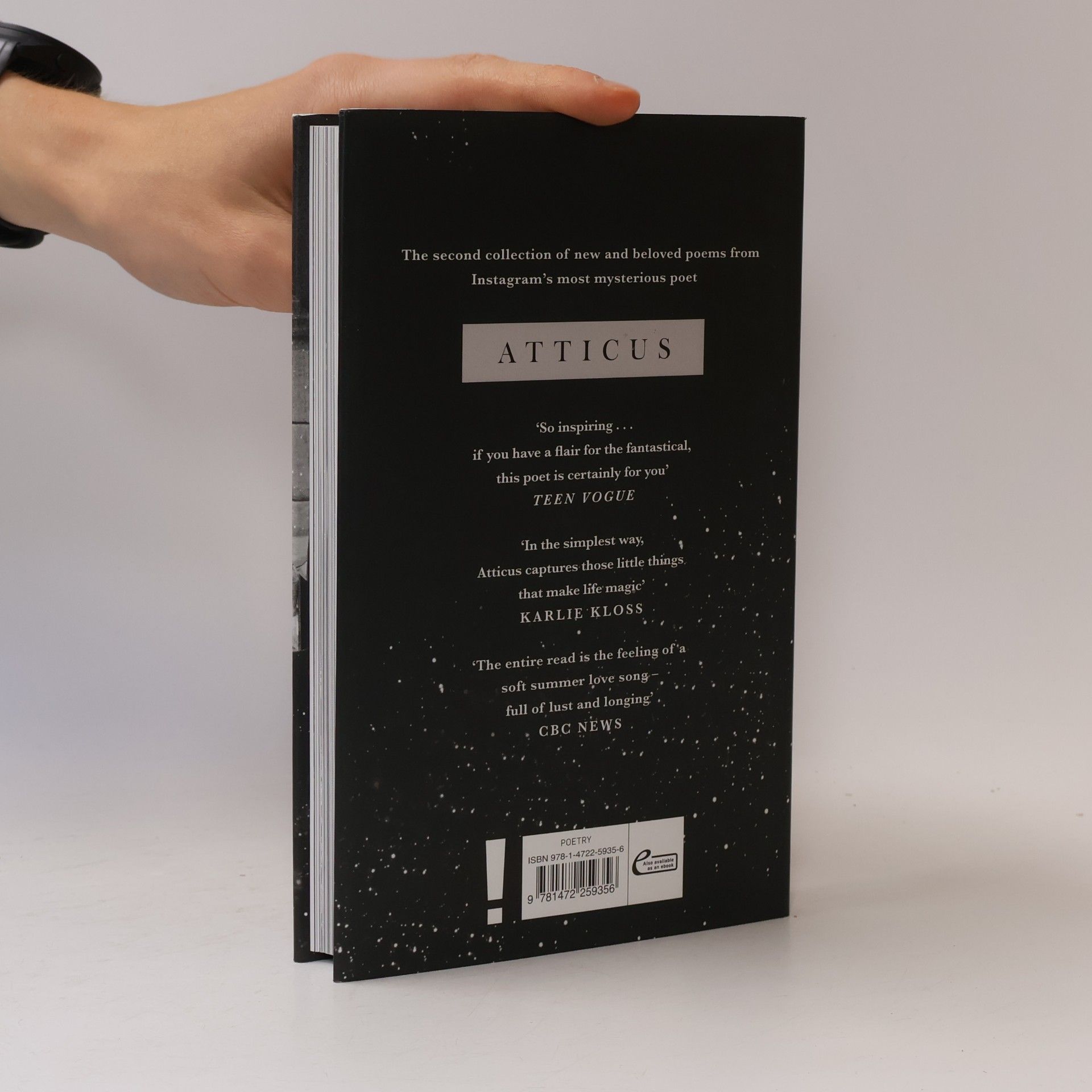 Atticus The dark between stars: Poems