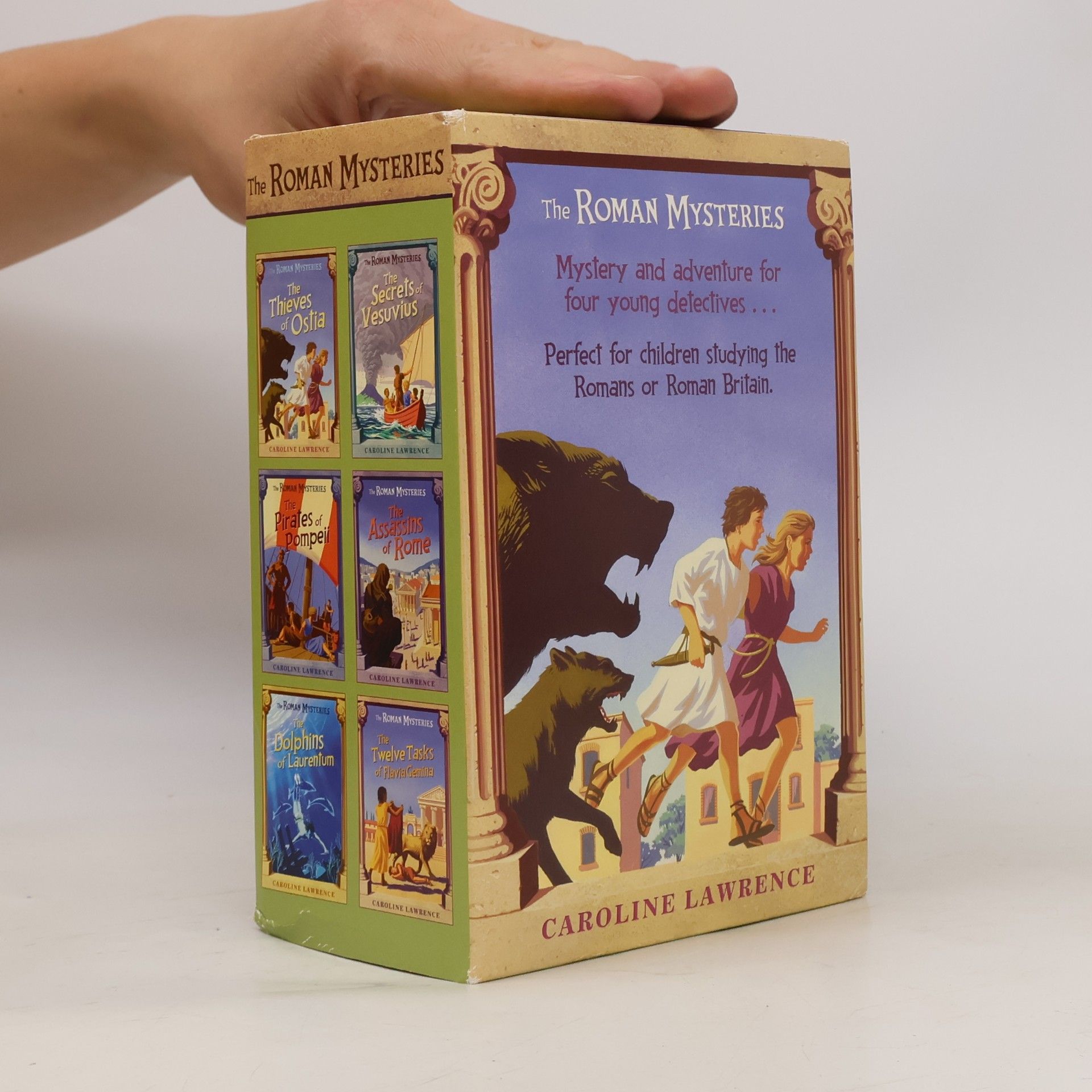 Collectif d'auteurs The Roman Mysteries Collection Caroline Lawrence 6 Books Box Set