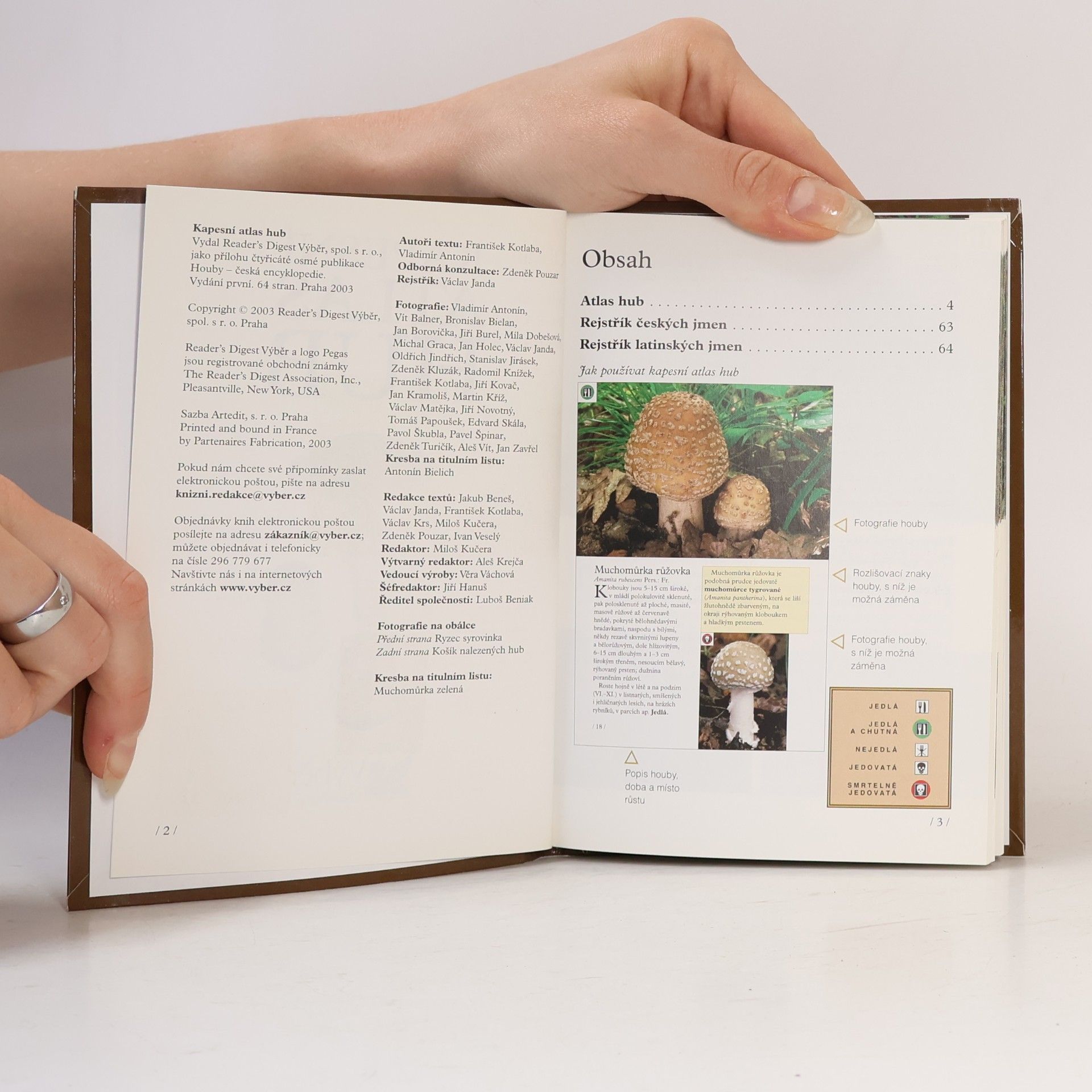 František Kotlaba Kapesní atlas hub