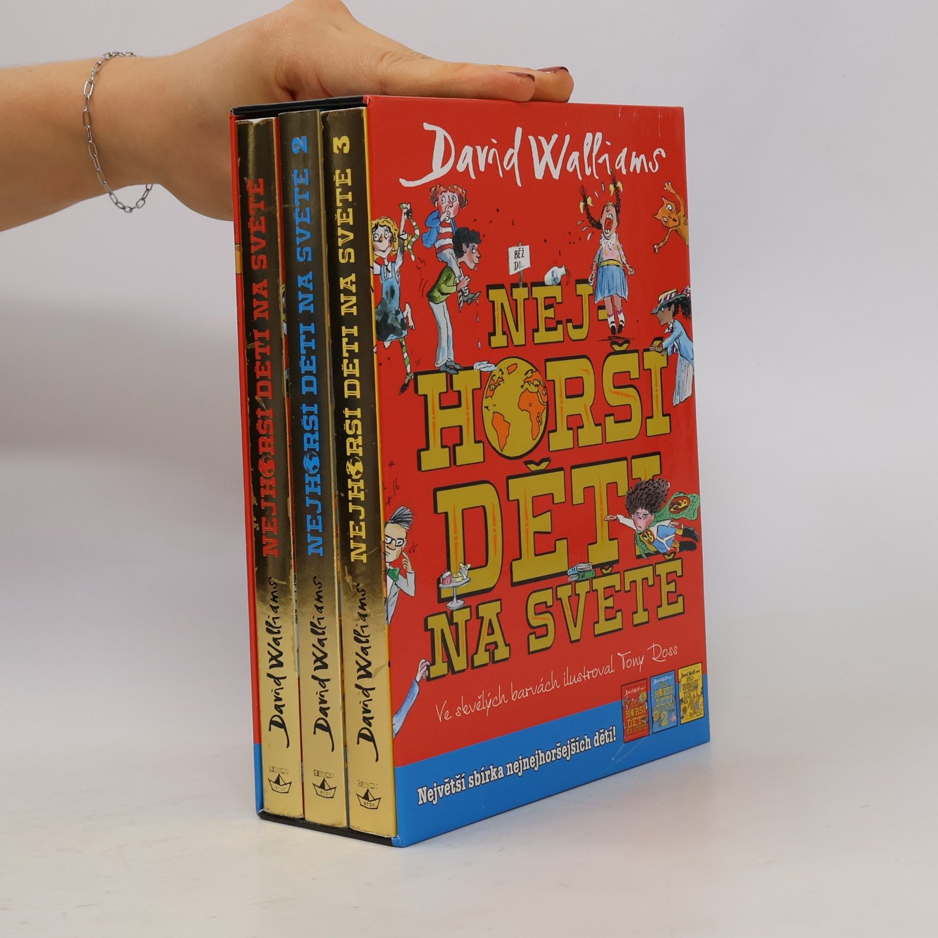 David Walliams Nejhorší děti na světě (1.-3. díl, box)