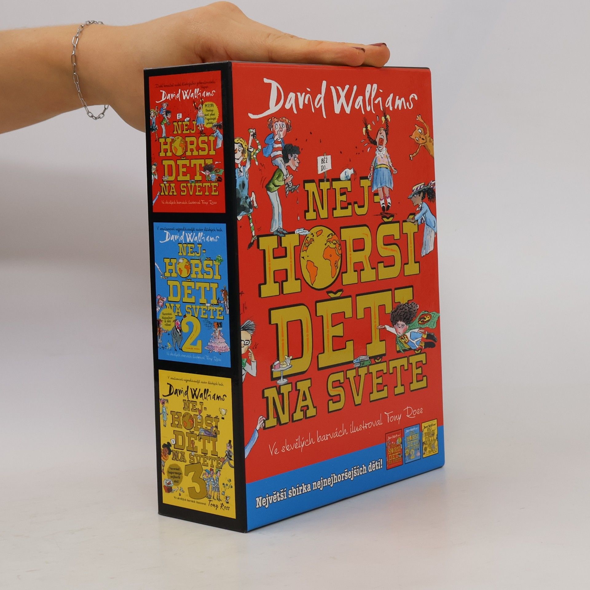 David Walliams Nejhorší děti na světě (1.-3. díl, box)