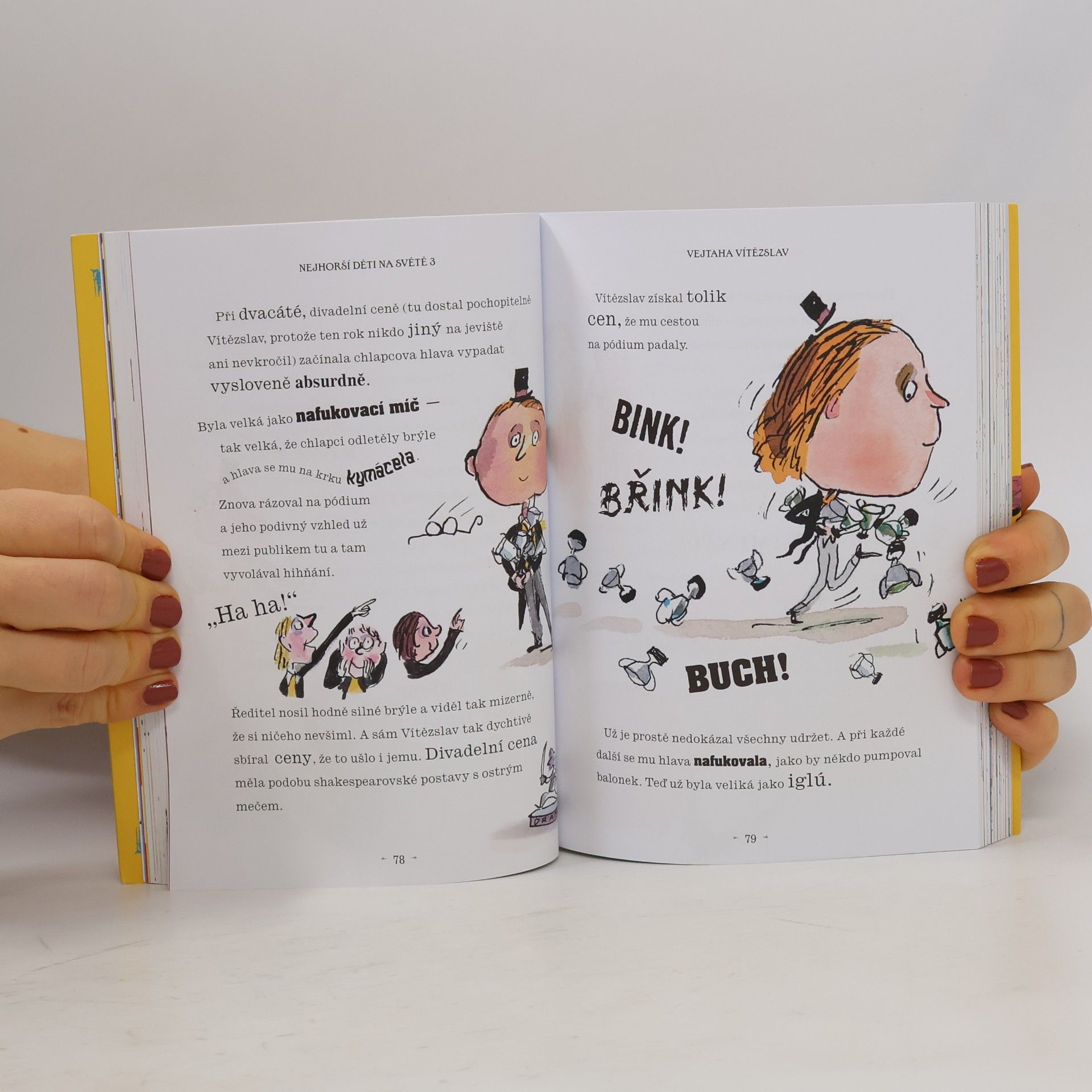 David Walliams Nejhorší děti na světě (1.-3. díl, box)