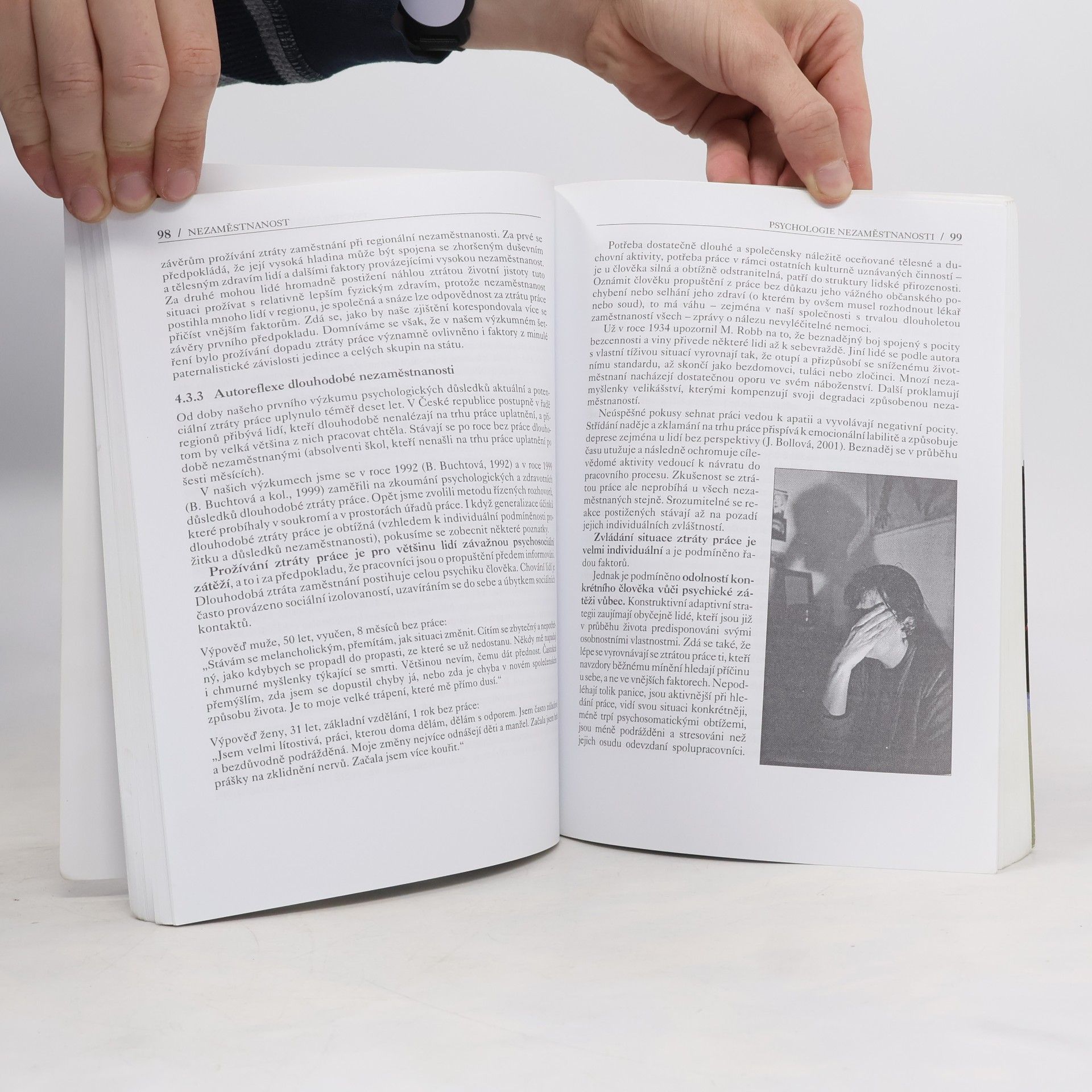 Božena Šmajsová Buchtová Nezaměstnanost