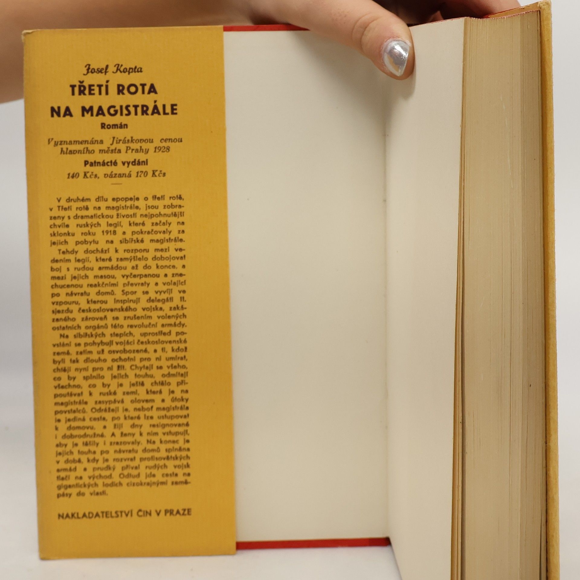 Josef Kopta třetí rota na magistrále
