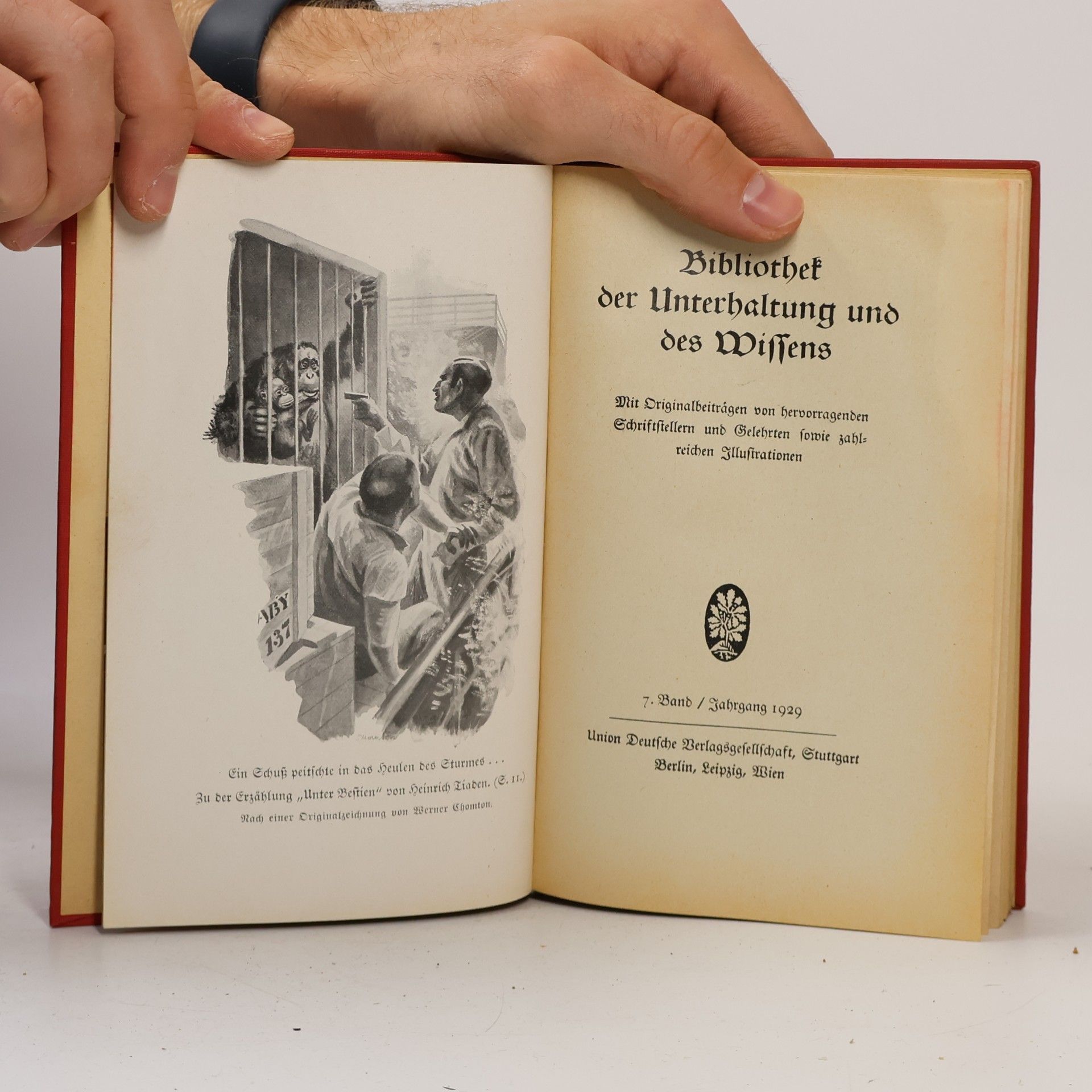 Kolektiv autorů Bibliothek der Unterhaltung und des Wissens, Band 7
