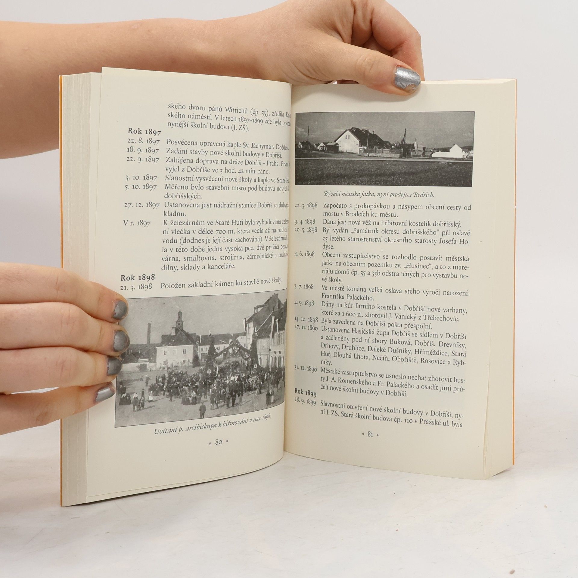 Oldřich Průša Historický kalendář města Dobříše