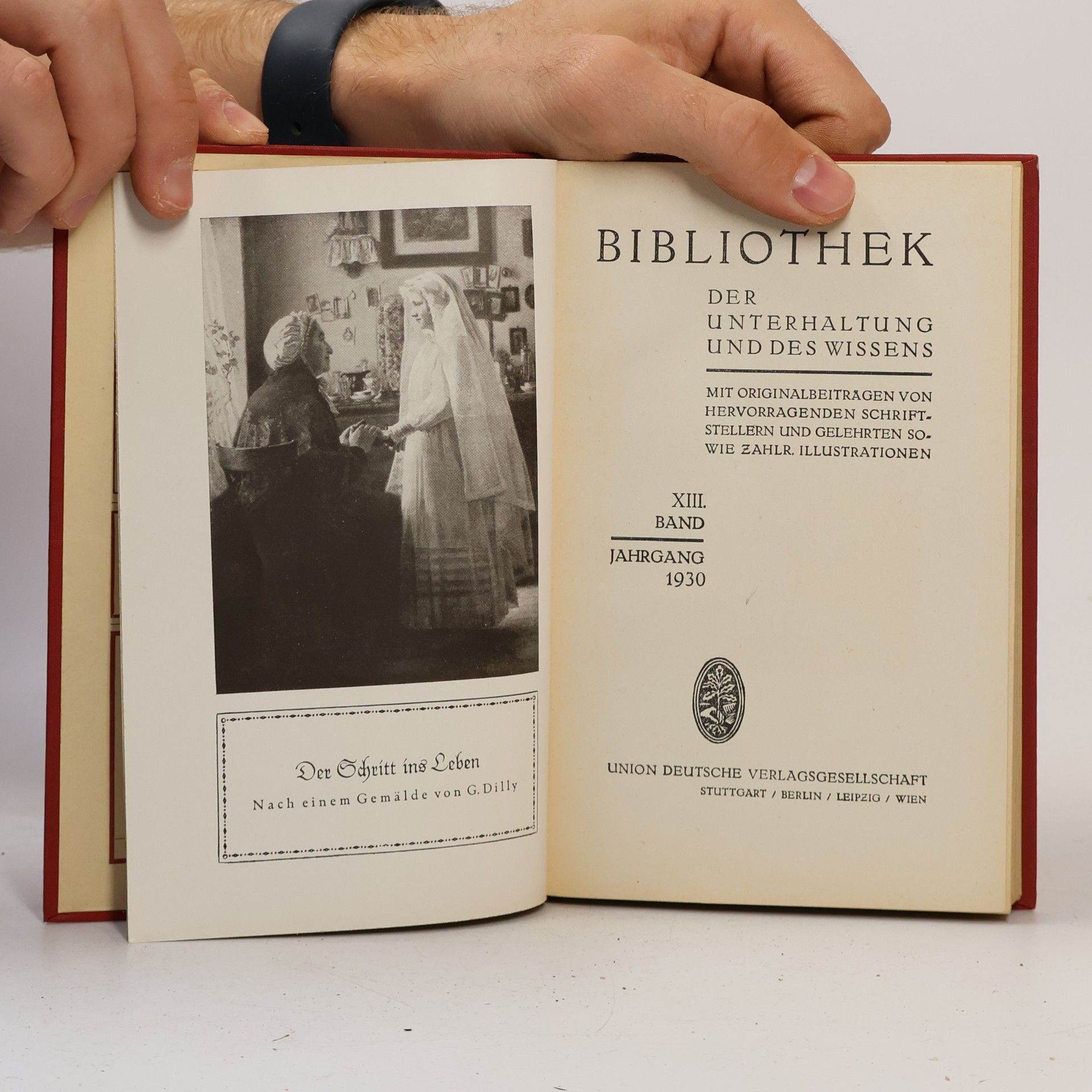 G. Dilly Bibliothek der Unterhaltung und des Wissens