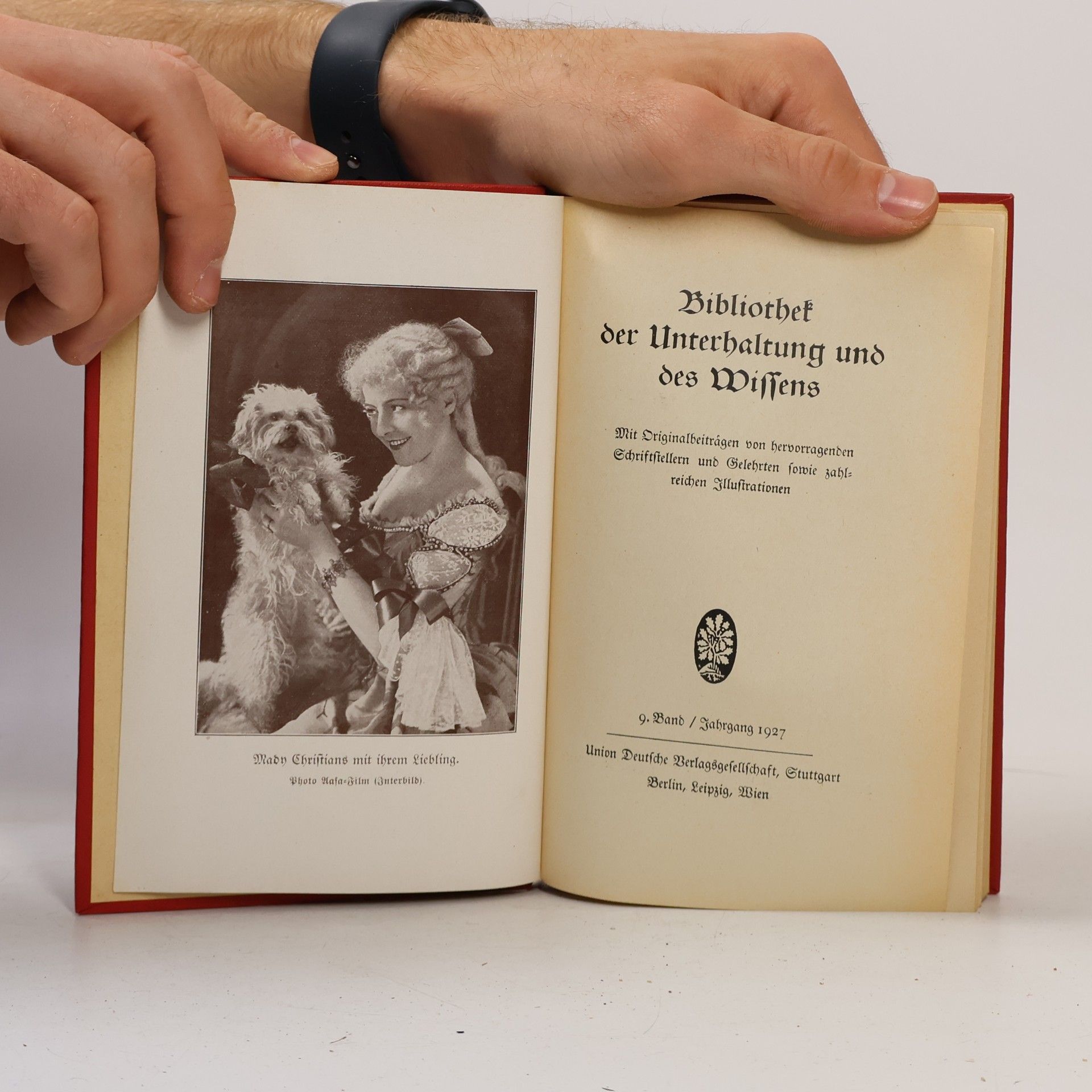 Various authors Bibliothek der Unterhaltung und des Wissens. Jahrgang 1927. Band 9
