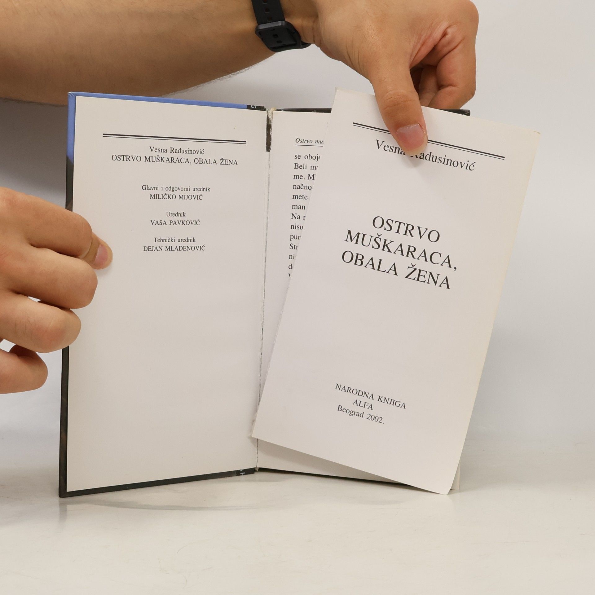 Vesna Radusinović Ostrvo muškaraca, obala žena