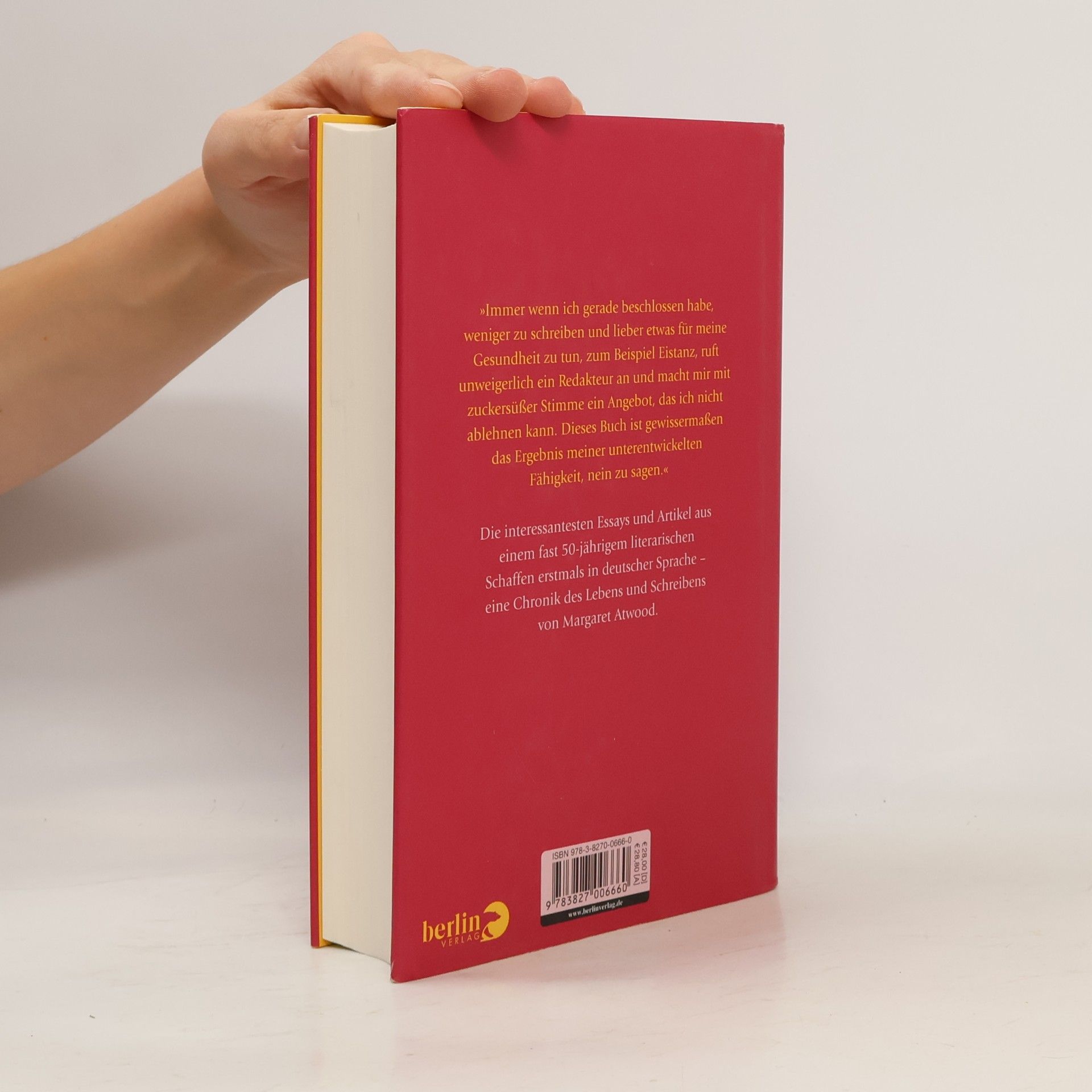 Margaret Atwood Aus Neugier und Leidenschaft