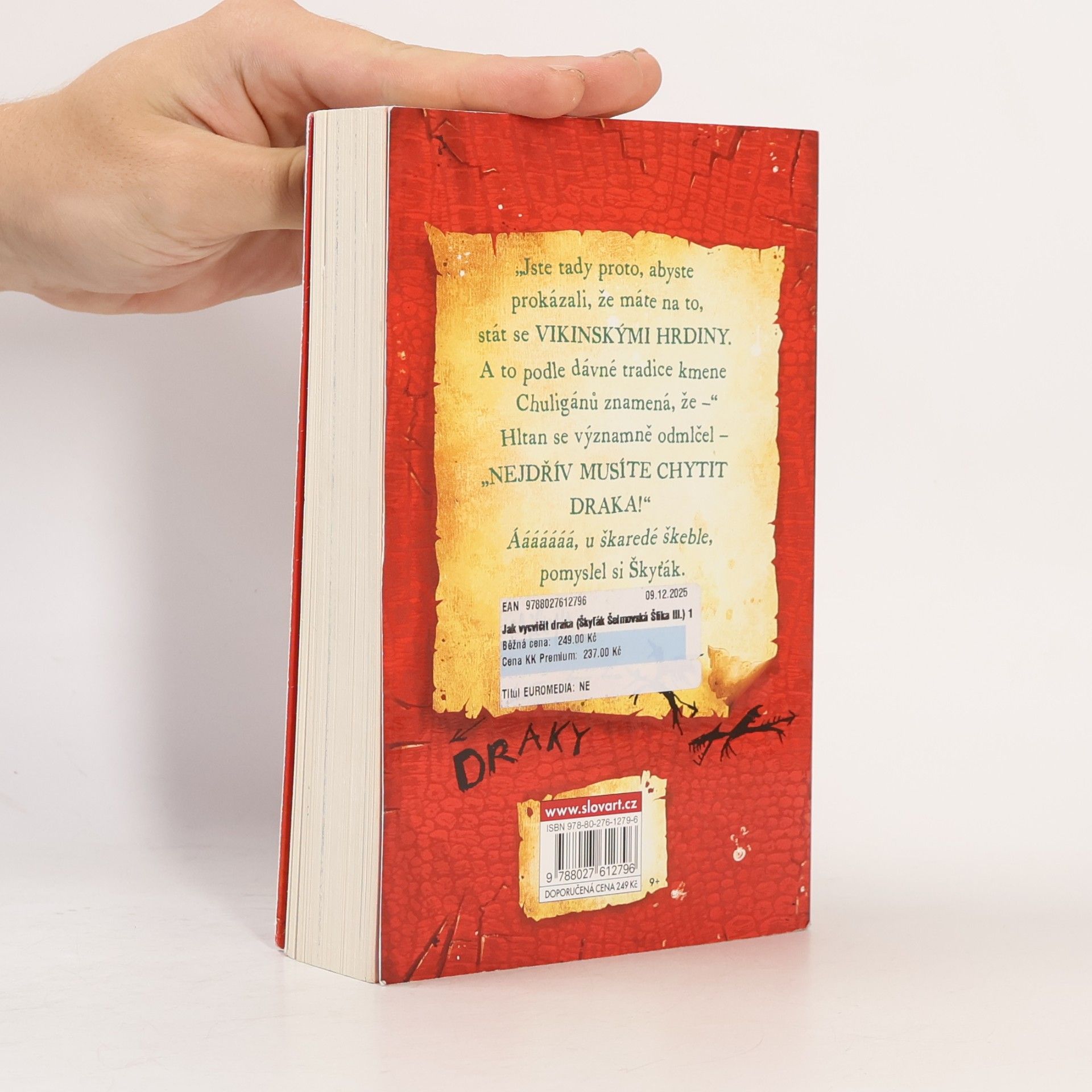 Cressida Cowell Jak vycvičit draka 1