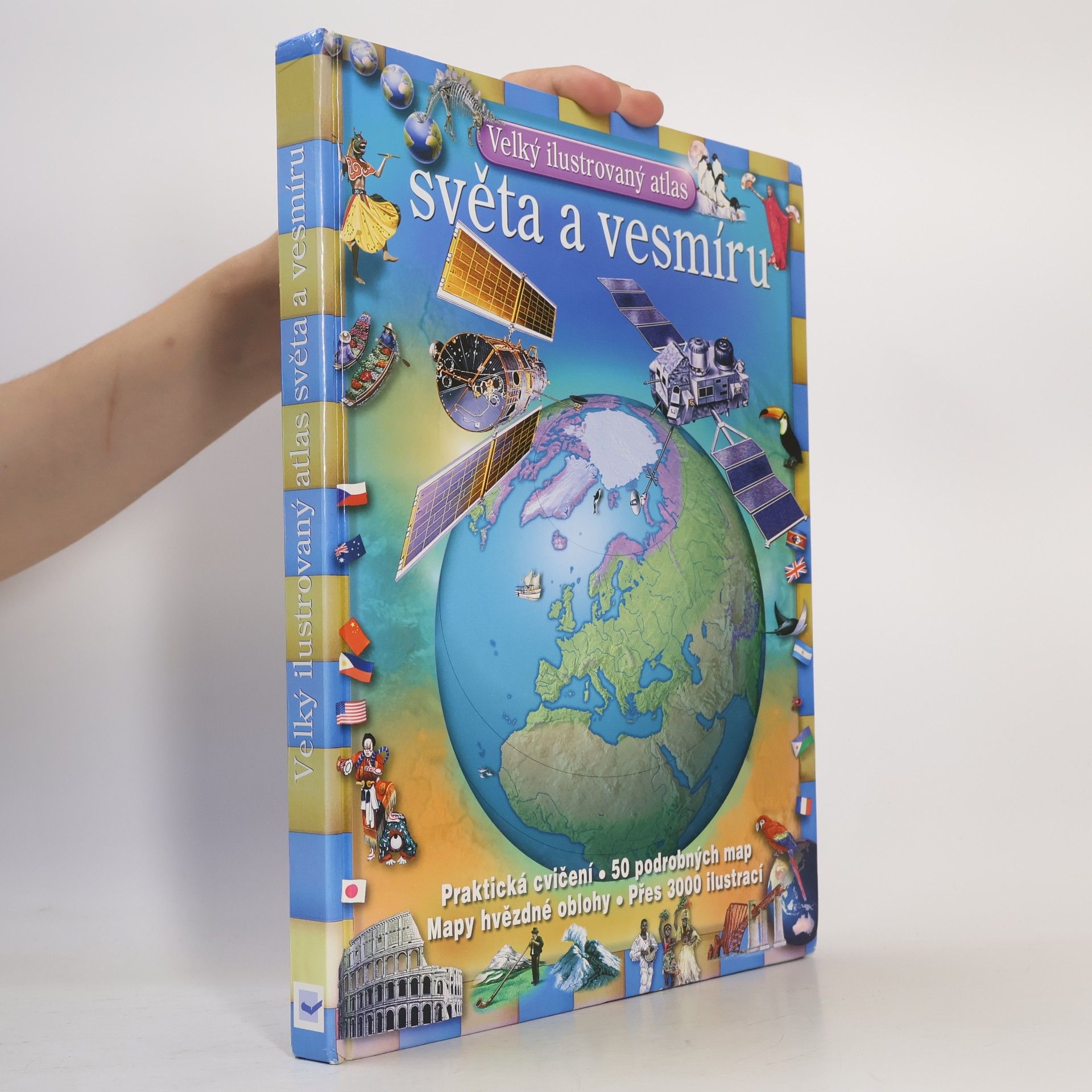 Kolektív autorov Velký ilustrovaný atlas světa a vesmíru.