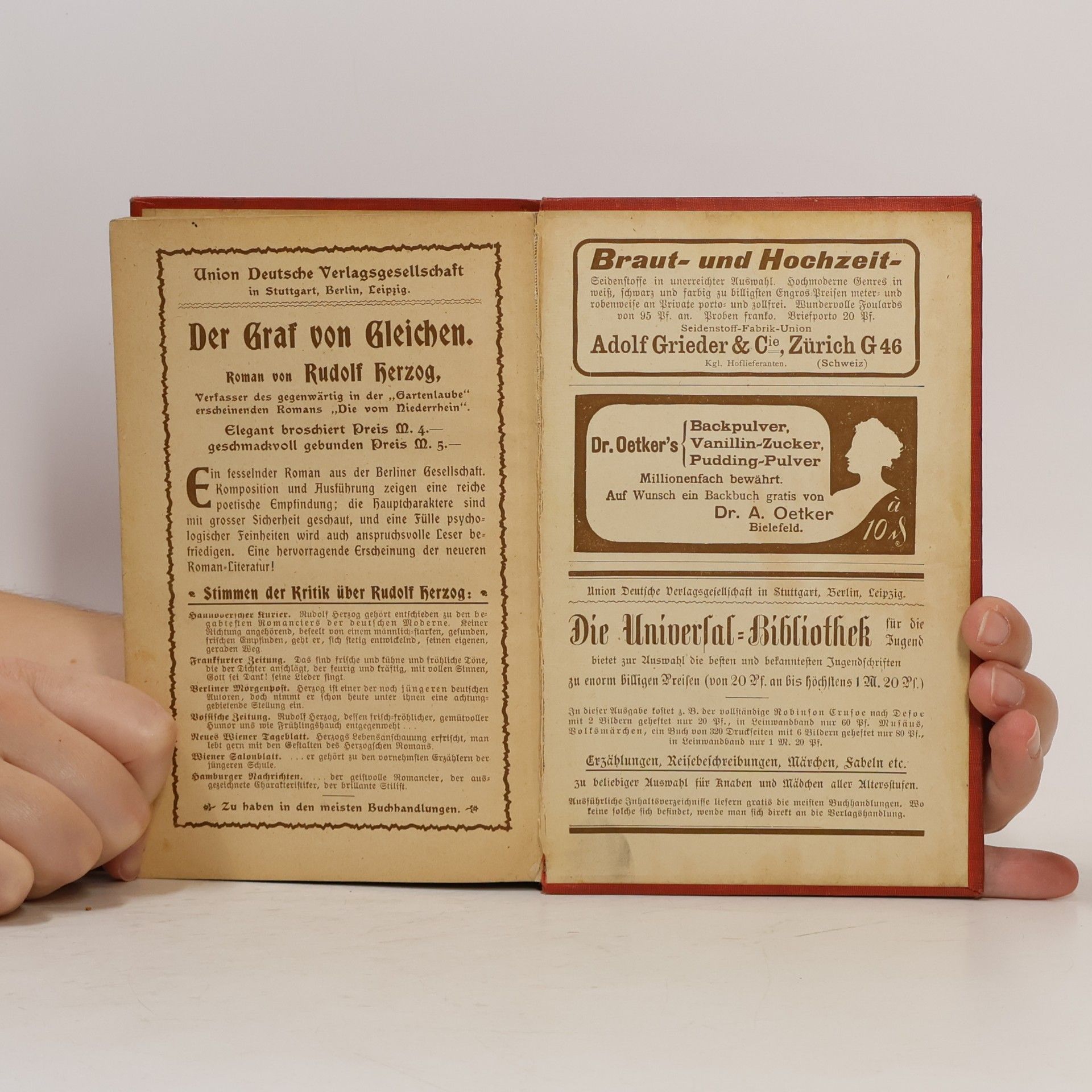 Various authors Bibliothek der Unterhaltung und des Wissens