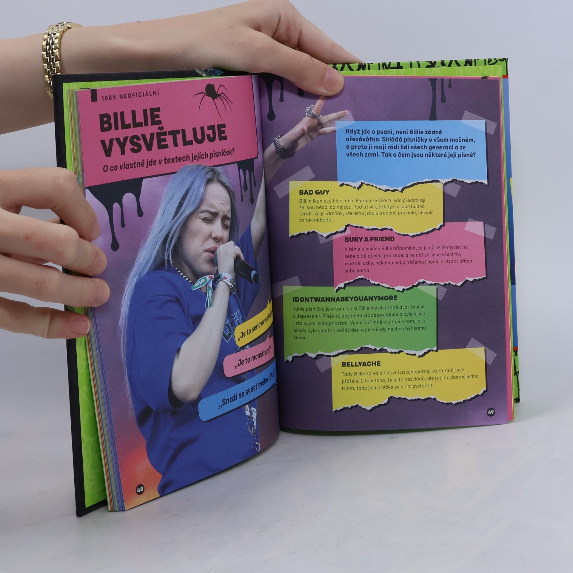 Amy Wills Billie Eilish: 100% neoficiální: (nezbytný) průvodce k nejznámější teenagerce na planetě