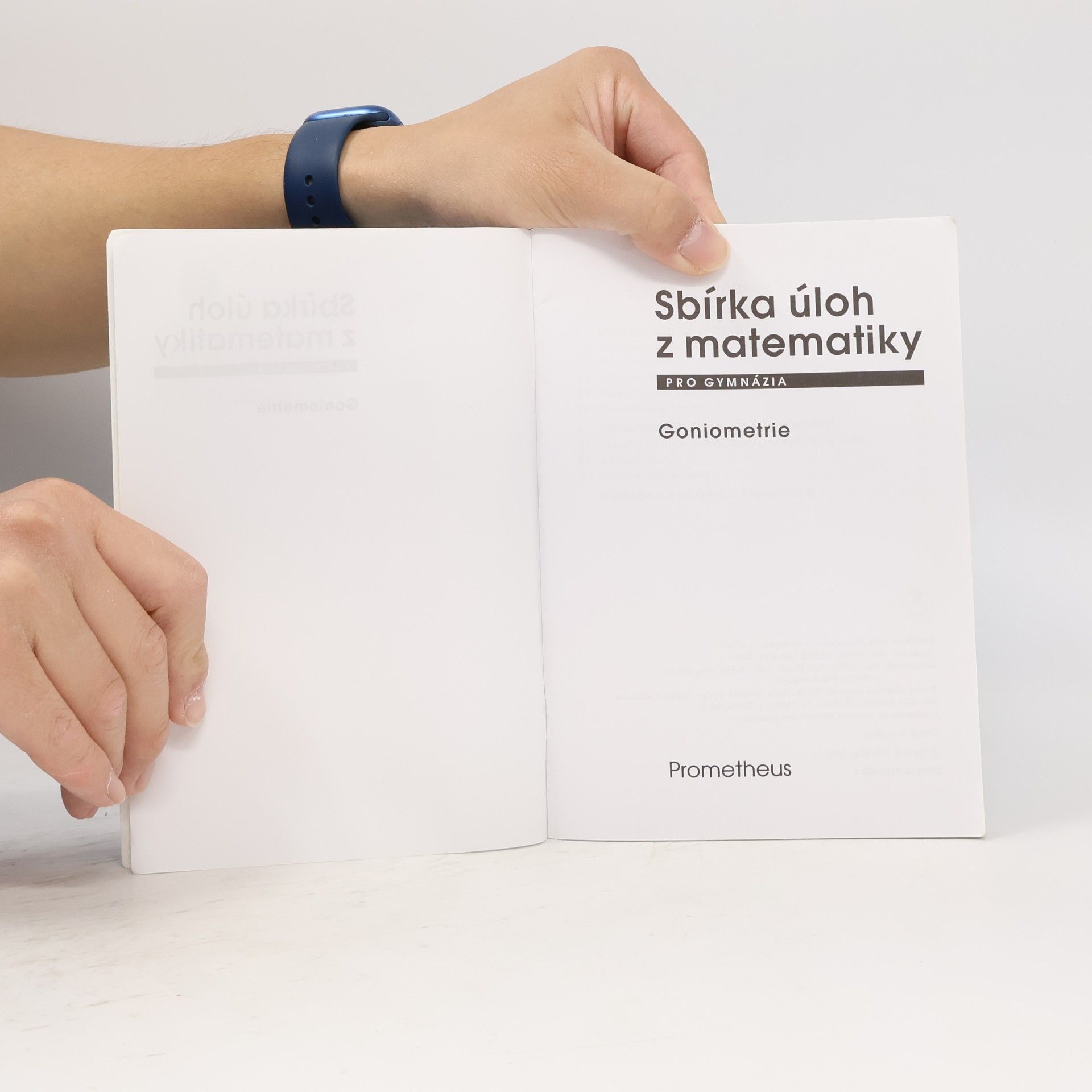 Autorenkollektiv Matematika. Sbírka úloh pro gymnázia: Goniometri