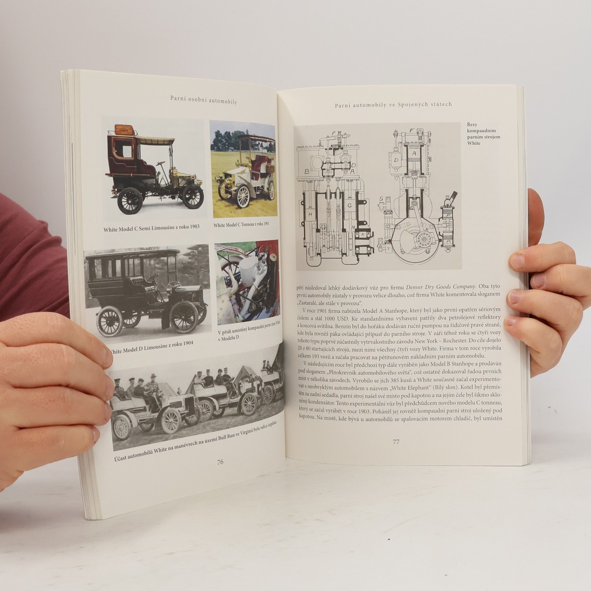 Michael Květoň Parní osobní automobily : historie, technika, konstruktéři