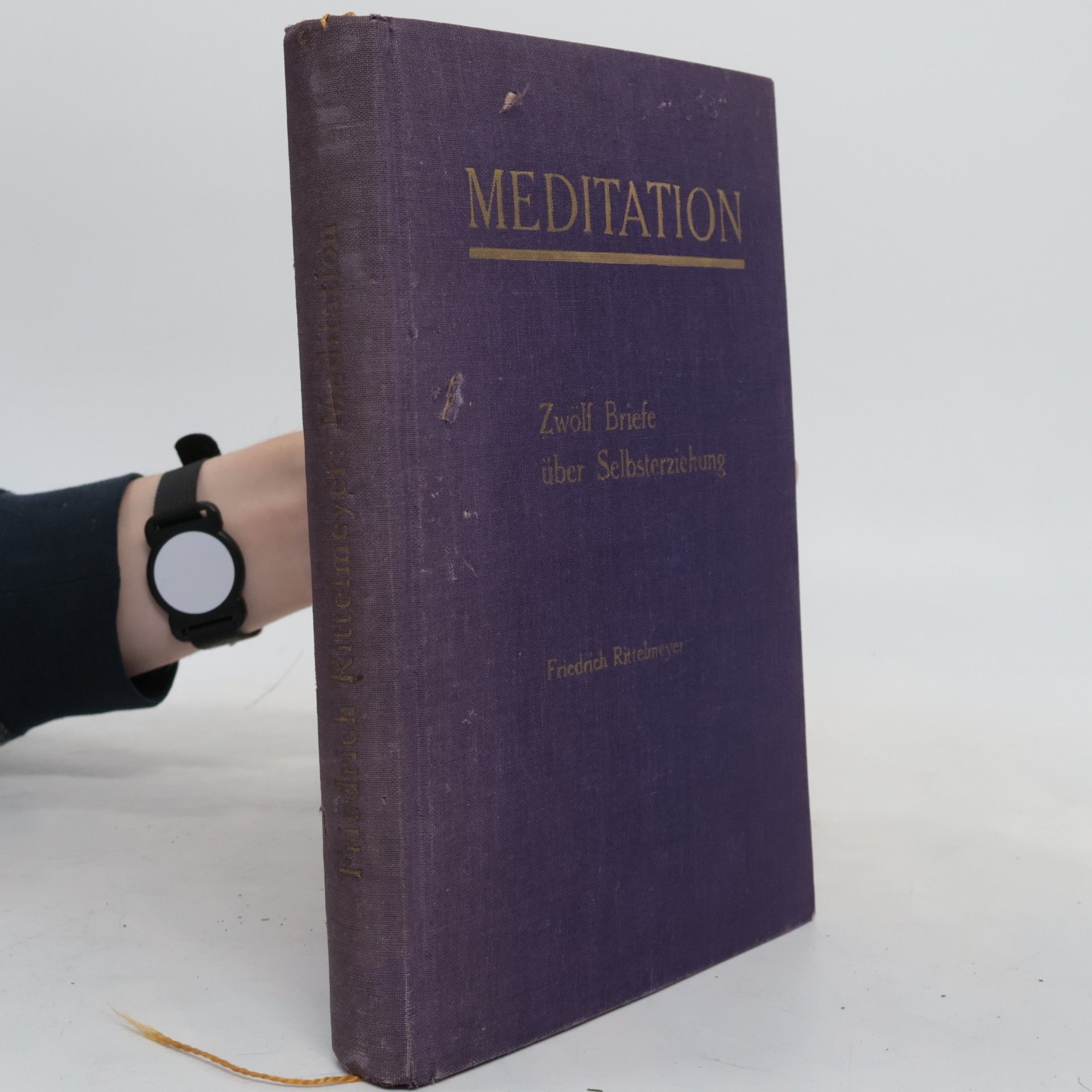 Friedrich Rittelmeyer Meditation Zwölf Briefe über Selbsterziehung