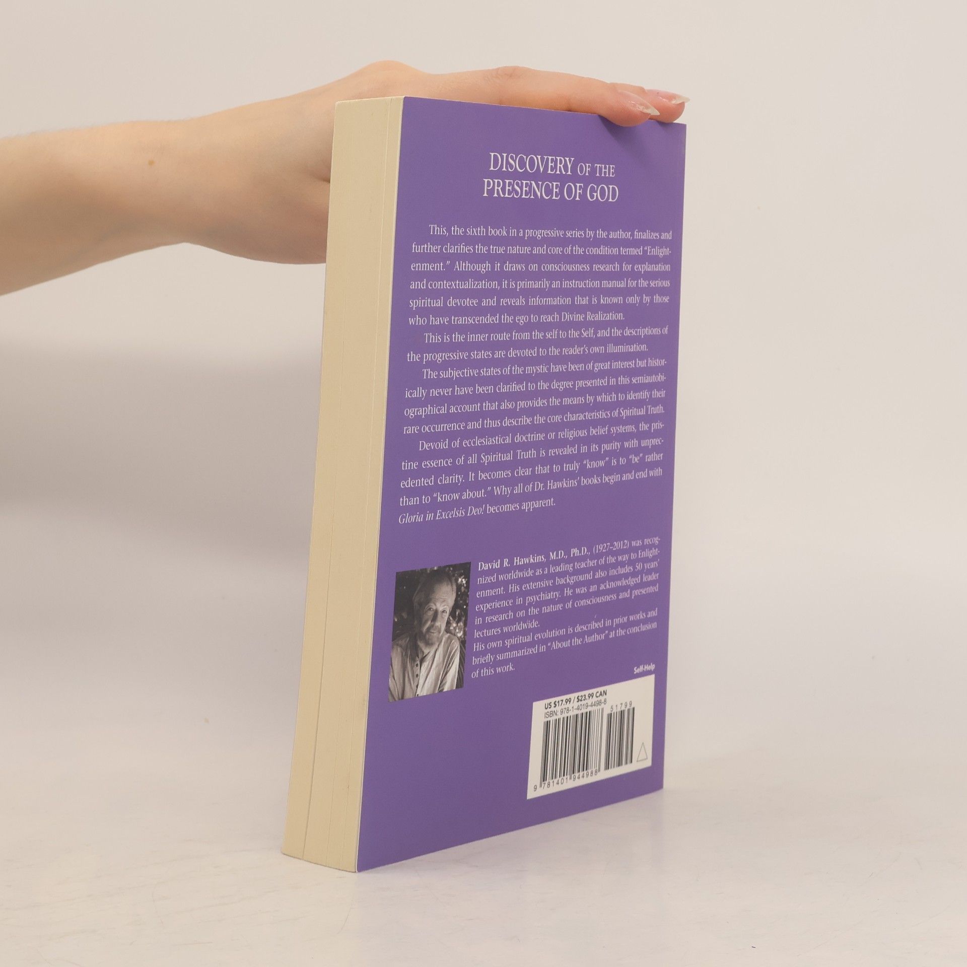 David R. Hawkins Discovery of the Presence of God: Devotional Nonduality
