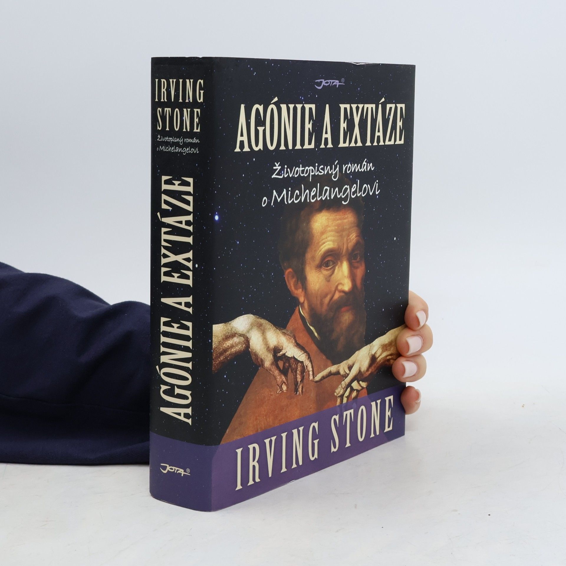 Irving Stone Agónie & extáze : životopisný román o Michelangelovi