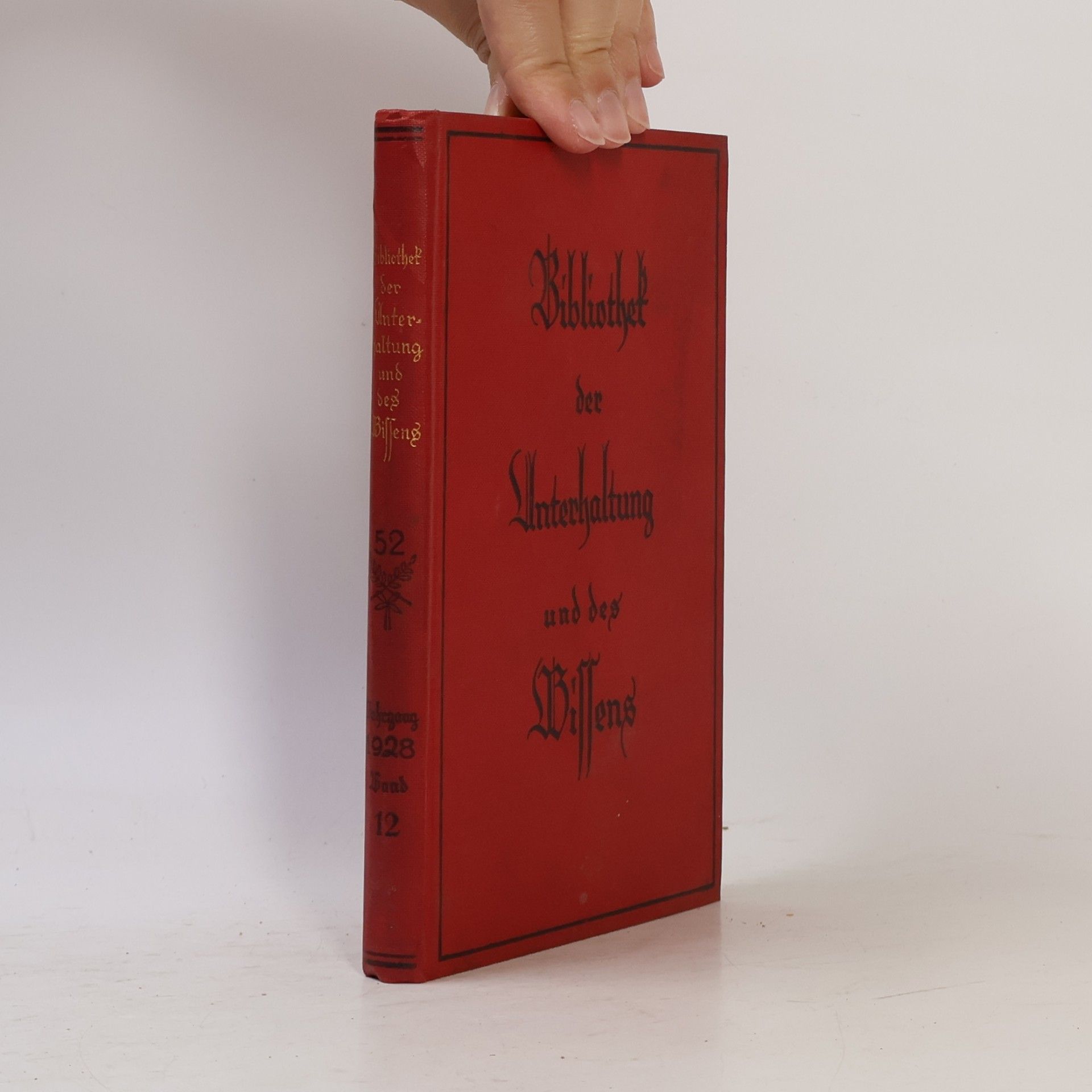 Various authors Bibliothek der Unterhaltung und des Wissens 12