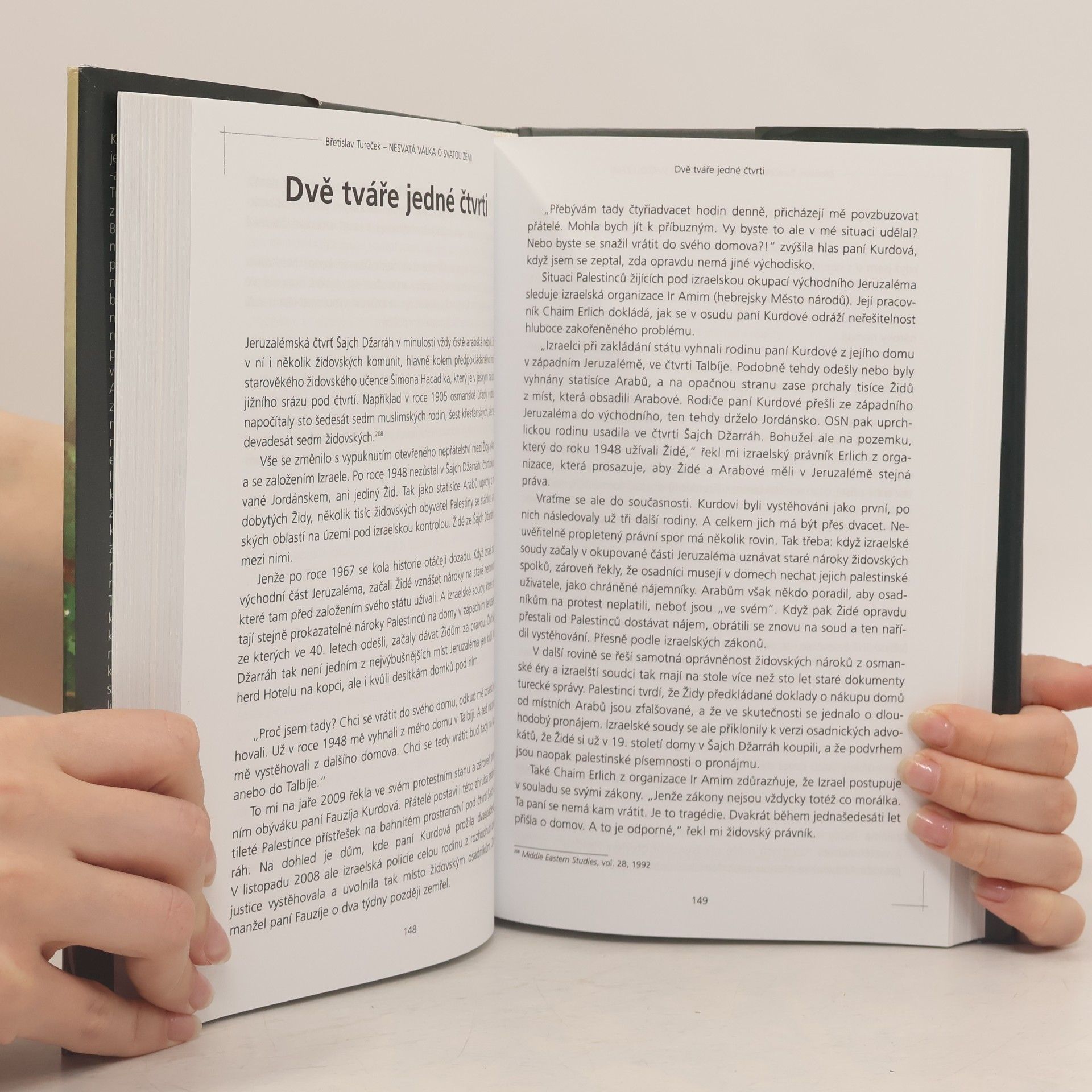 Břetislav Tureček Nesvatá válka o Svatou zemi