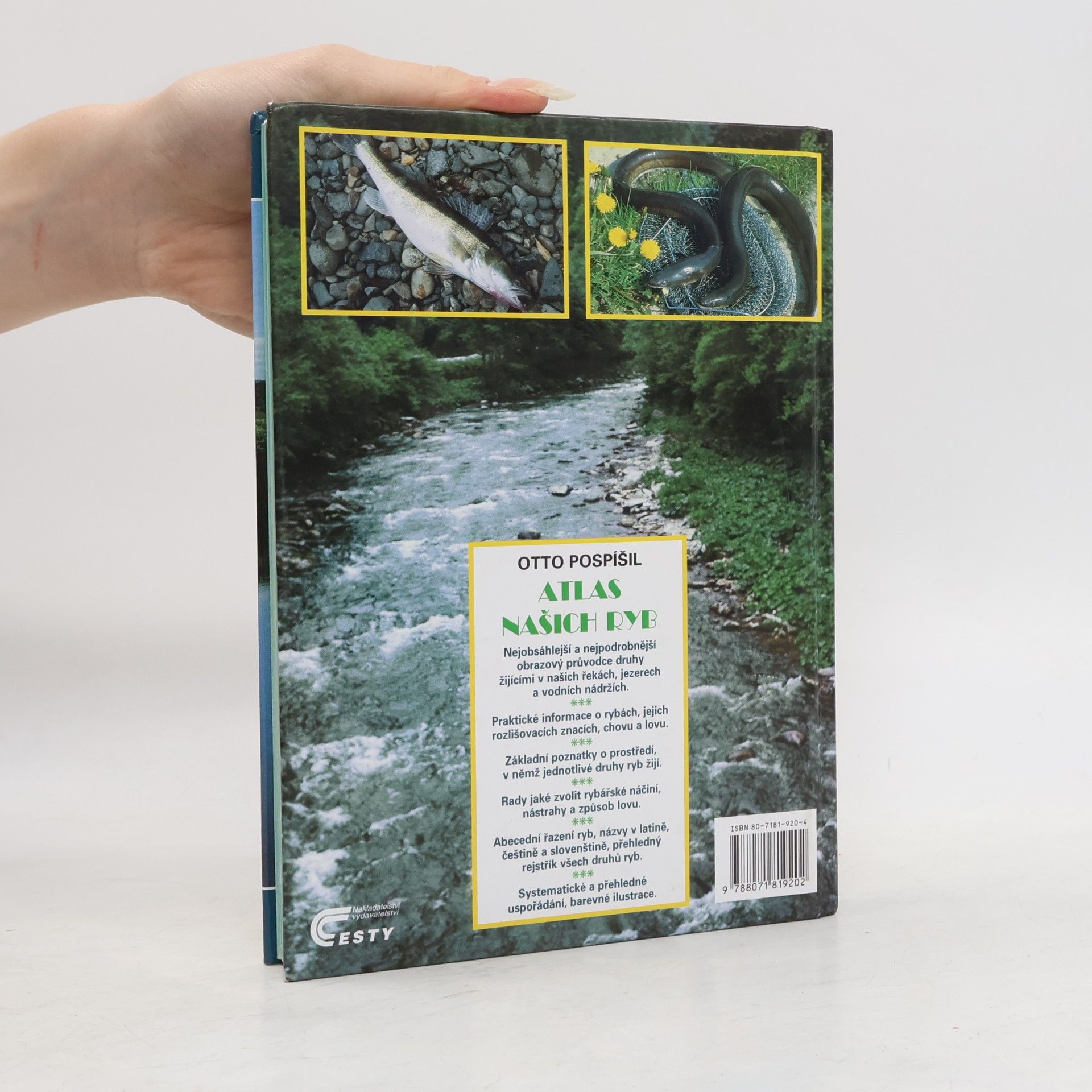 Otto Pospíšil Atlas našich ryb