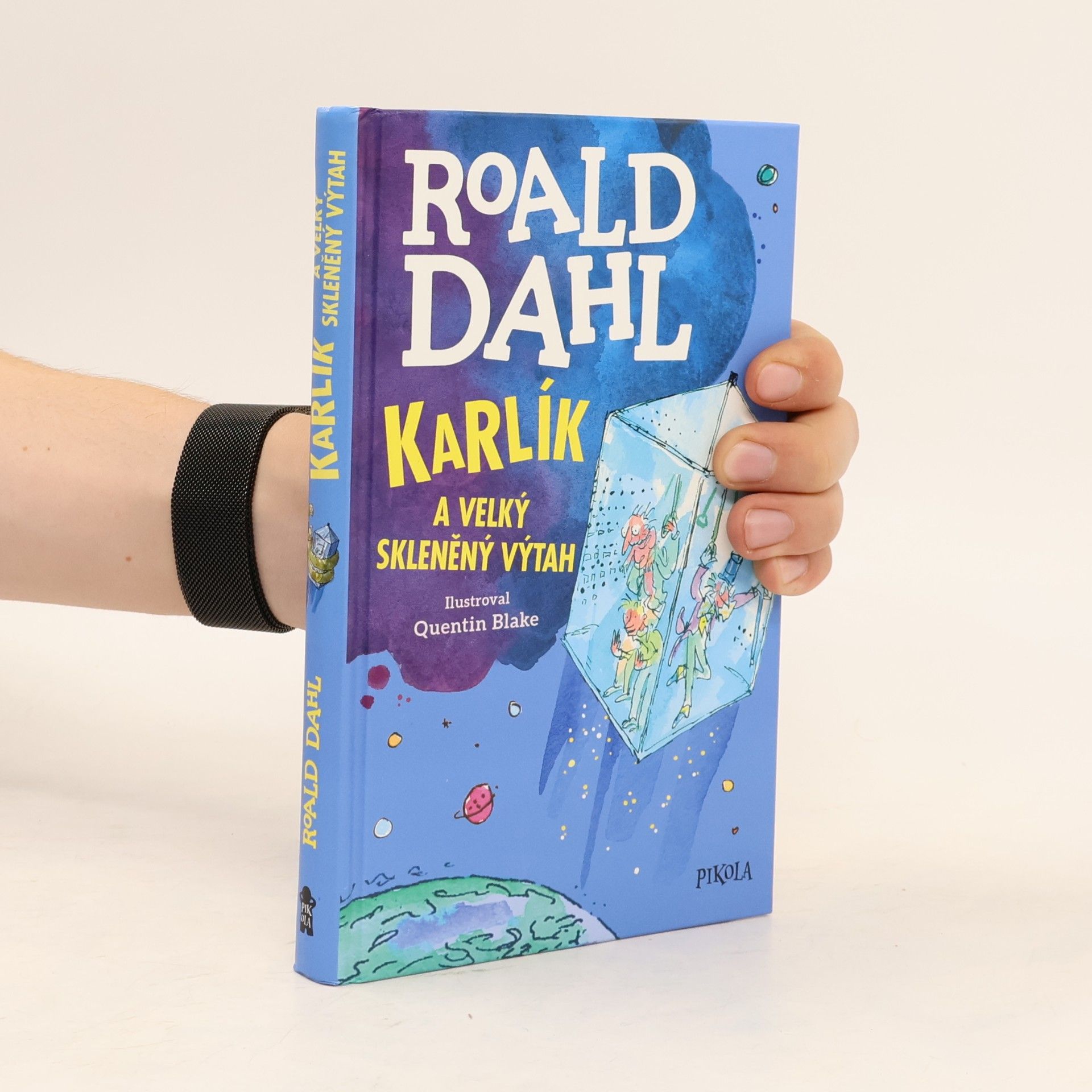Roald Dahl Karlík a velký skleněný výtah