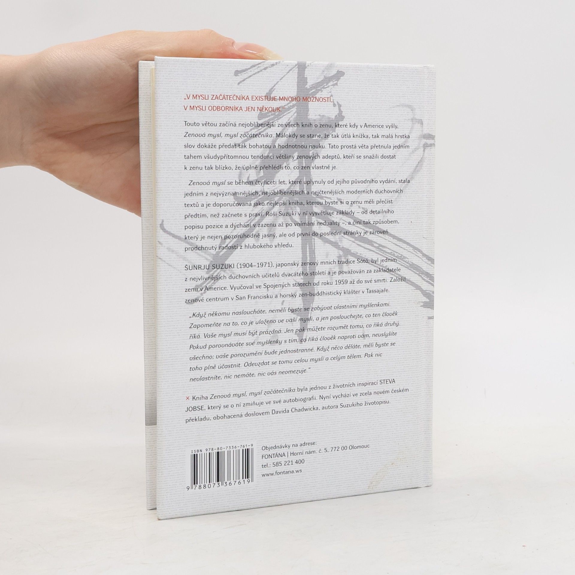 Shunryu Suzuki Zenová mysl, mysl začátečníka: Všední hovory o zenu