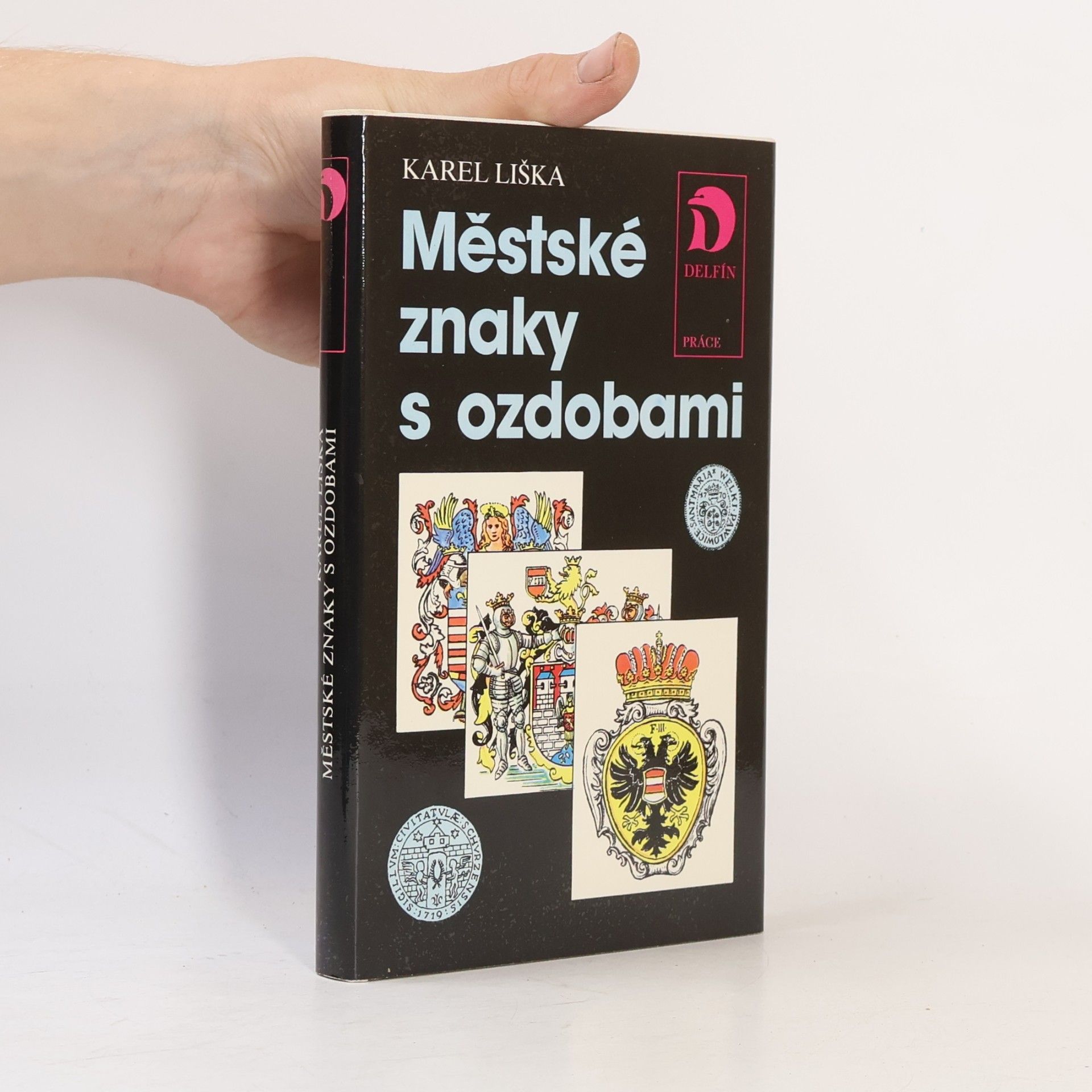 Karel Liška Městské znaky s ozdobami