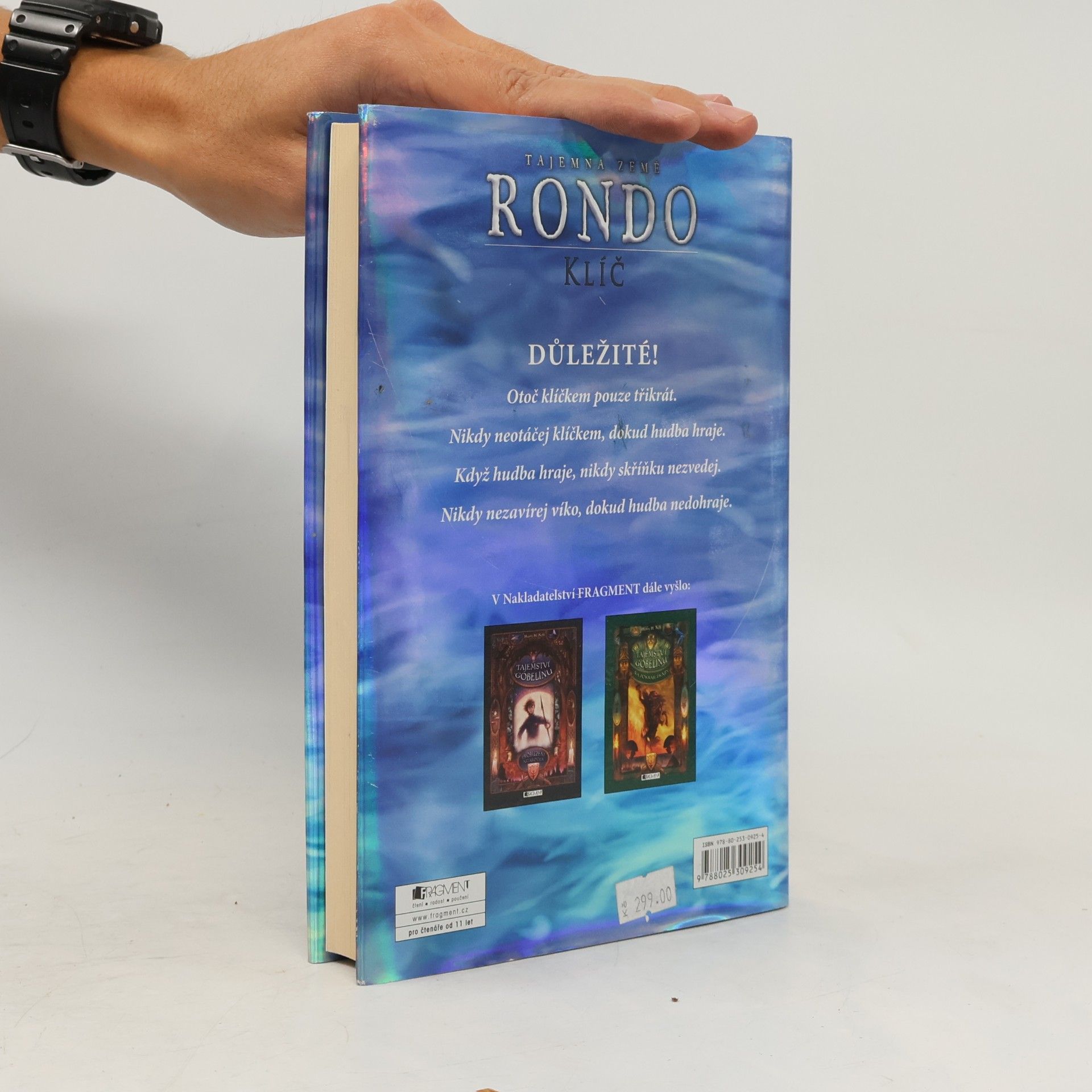 Jennifer Rowe Tajemná země Rondo. Klíč